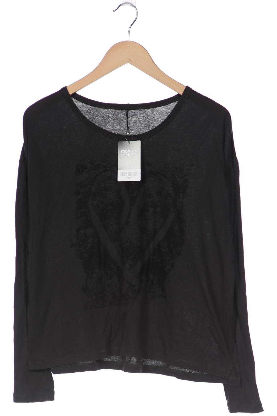 

Calvin Klein Jeans Damen Langarmshirt, grau, Gr. 36
