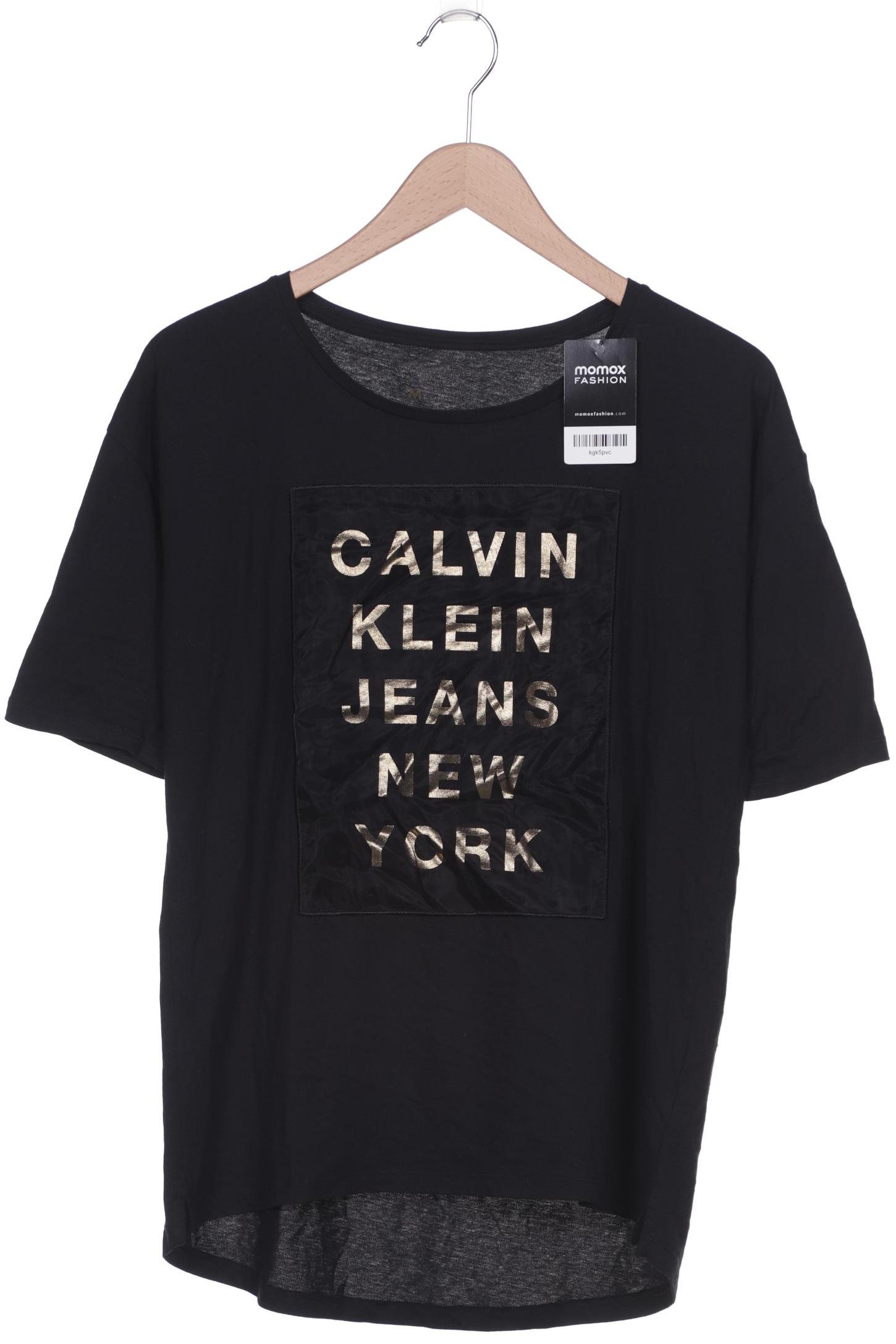 

Calvin Klein Jeans Damen T-Shirt, schwarz