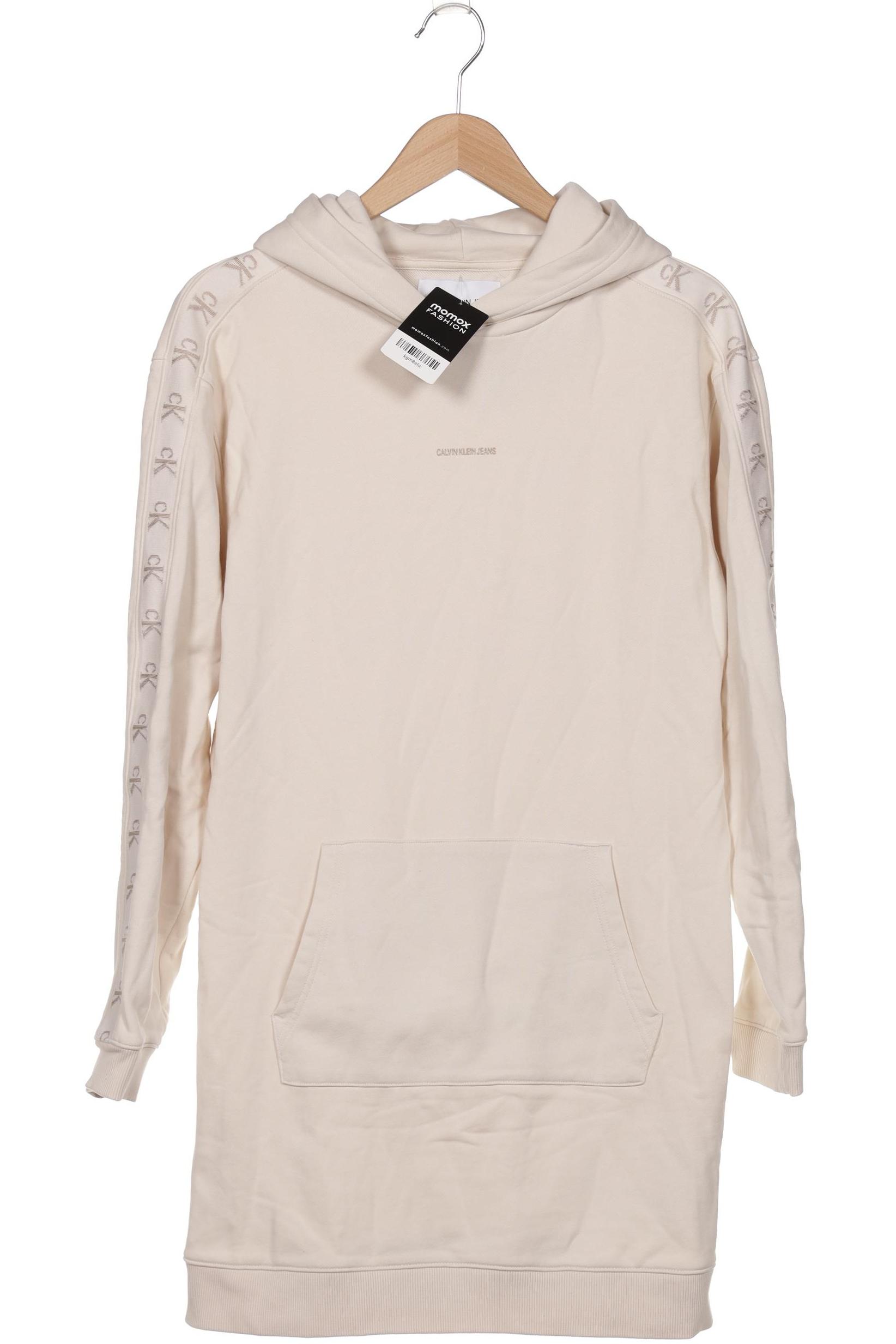 

Calvin Klein Jeans Damen Kapuzenpullover, cremeweiß, Gr. 38