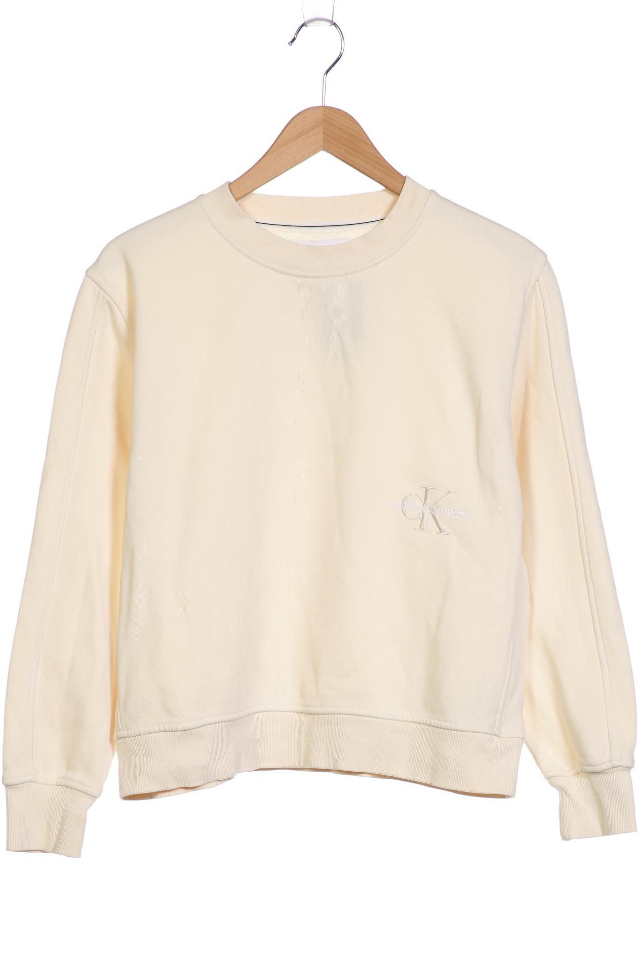 

Calvin Klein Jeans Damen Sweatshirt, cremeweiß, Gr. 42