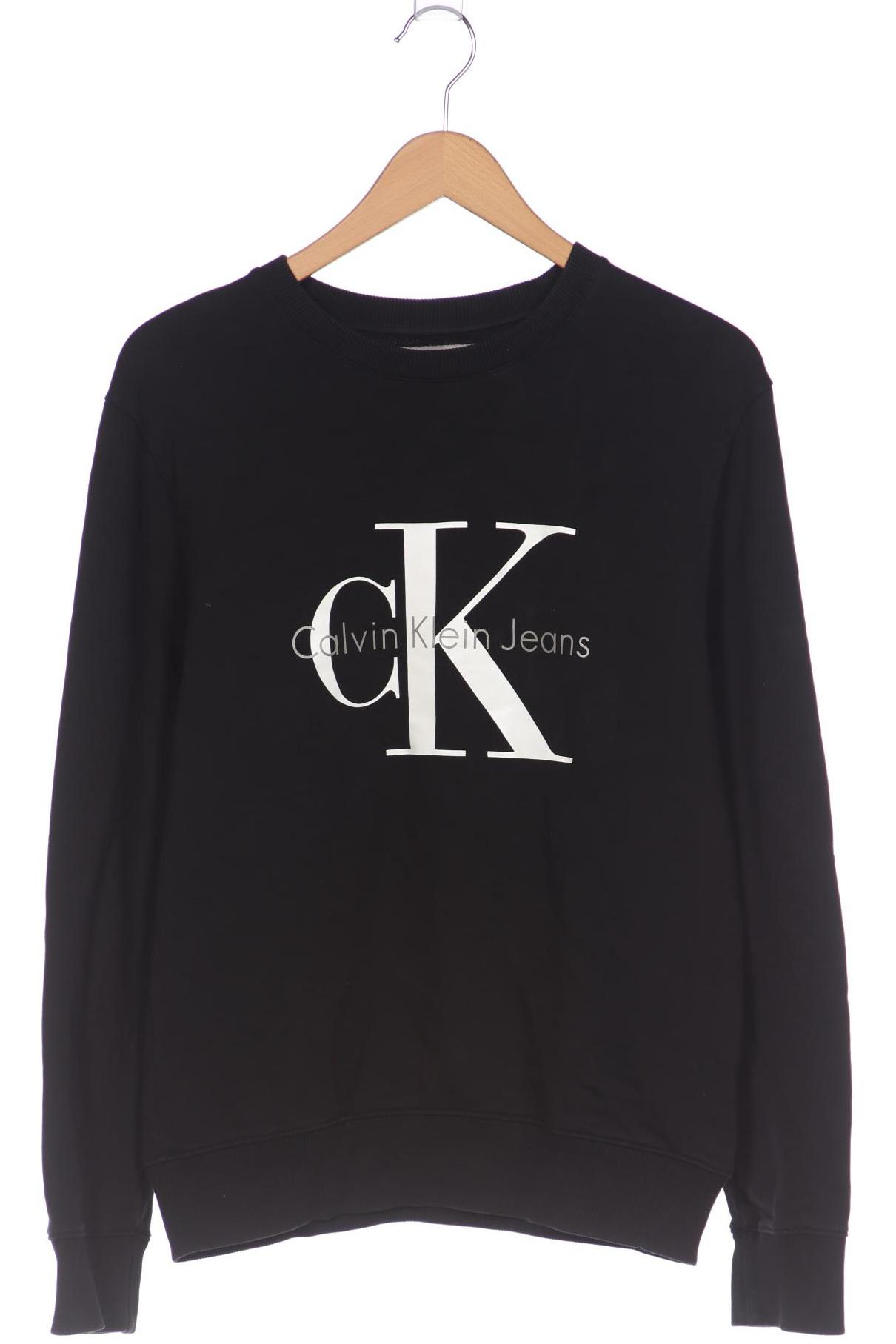 

Calvin Klein Jeans Damen Sweatshirt, schwarz, Gr. 38