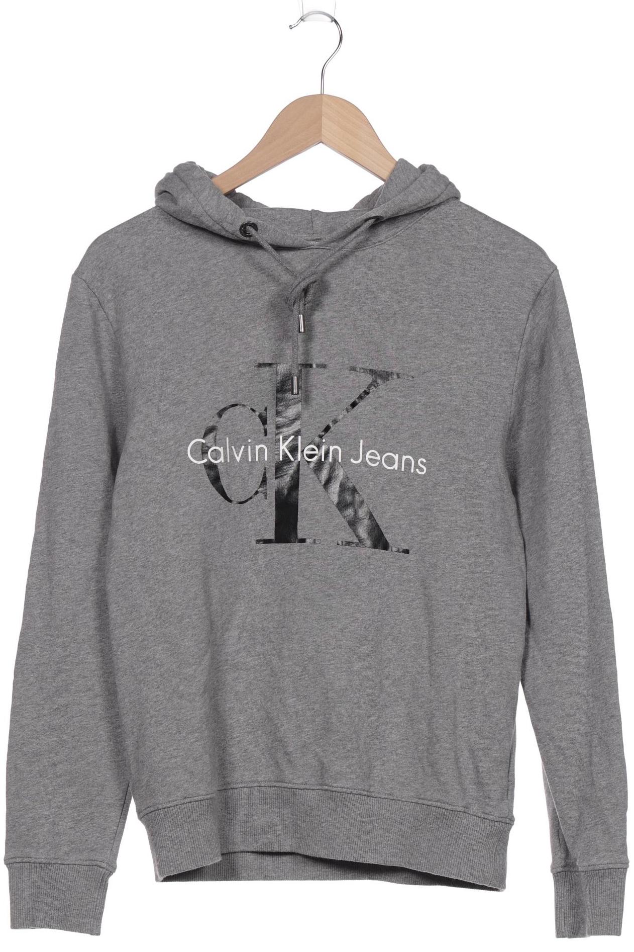 

Calvin Klein Jeans Damen Kapuzenpullover, grau