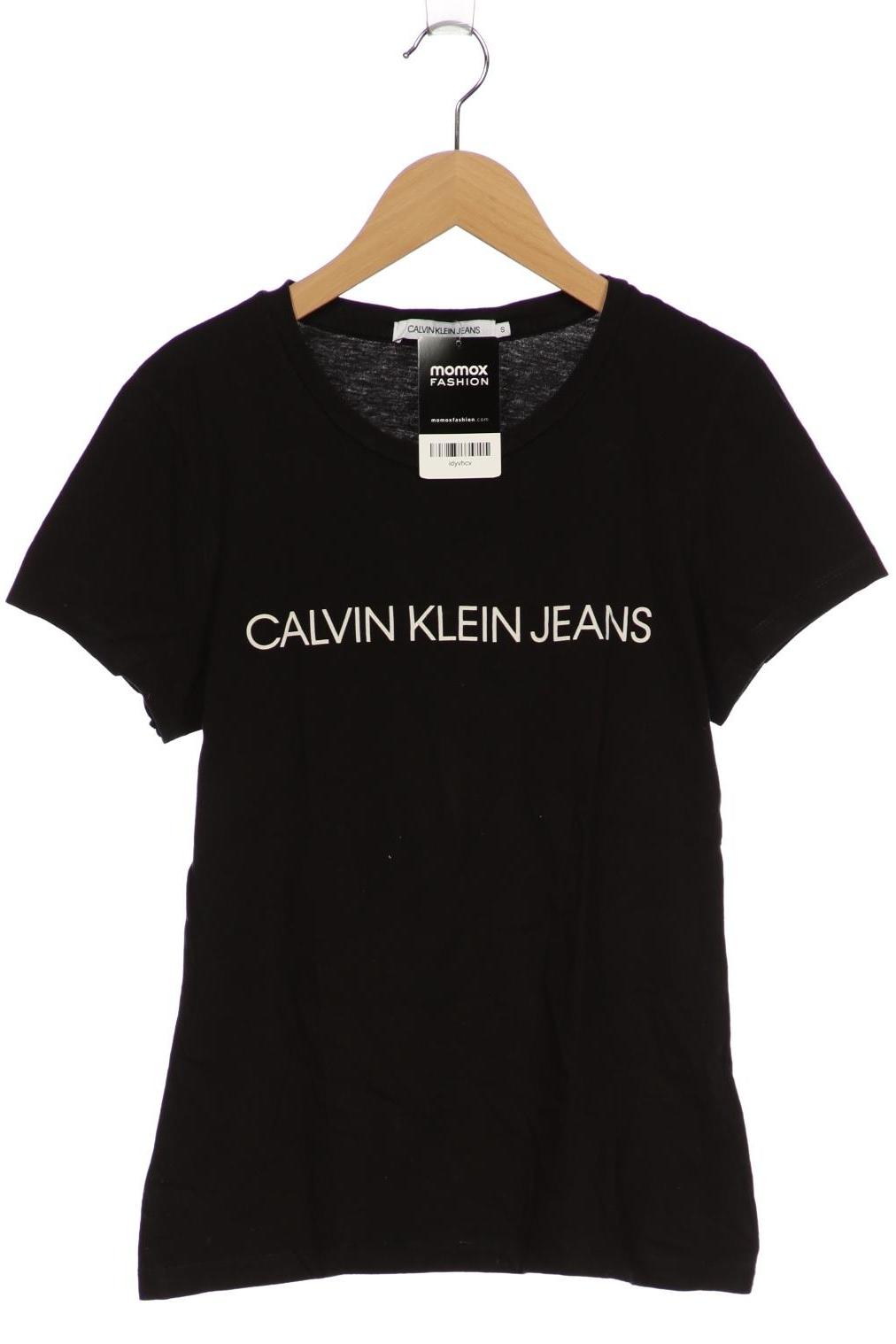 

Calvin Klein Jeans Damen T-Shirt, schwarz, Gr. 36