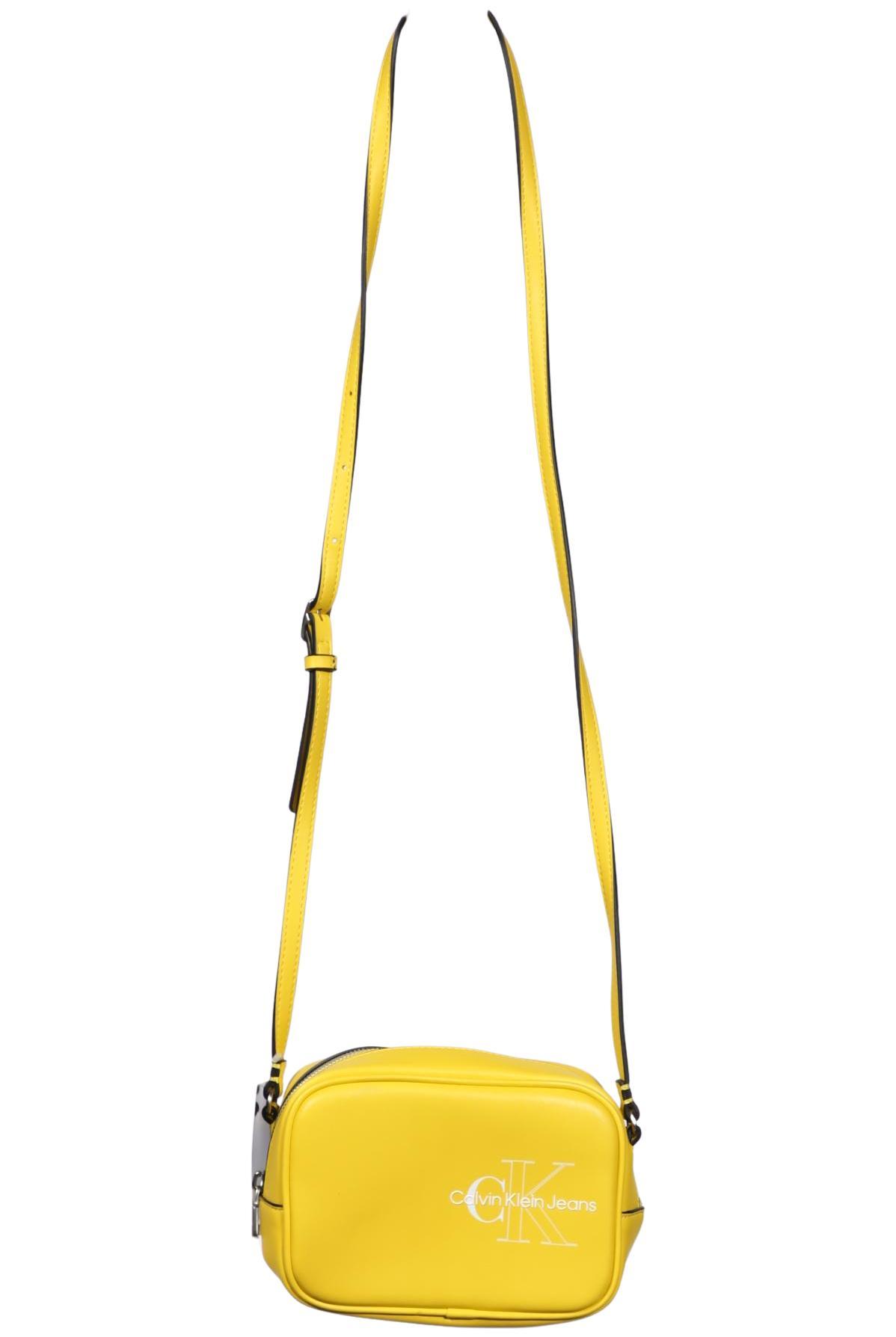 

Calvin Klein Jeans Damen Handtasche, gelb, Gr.