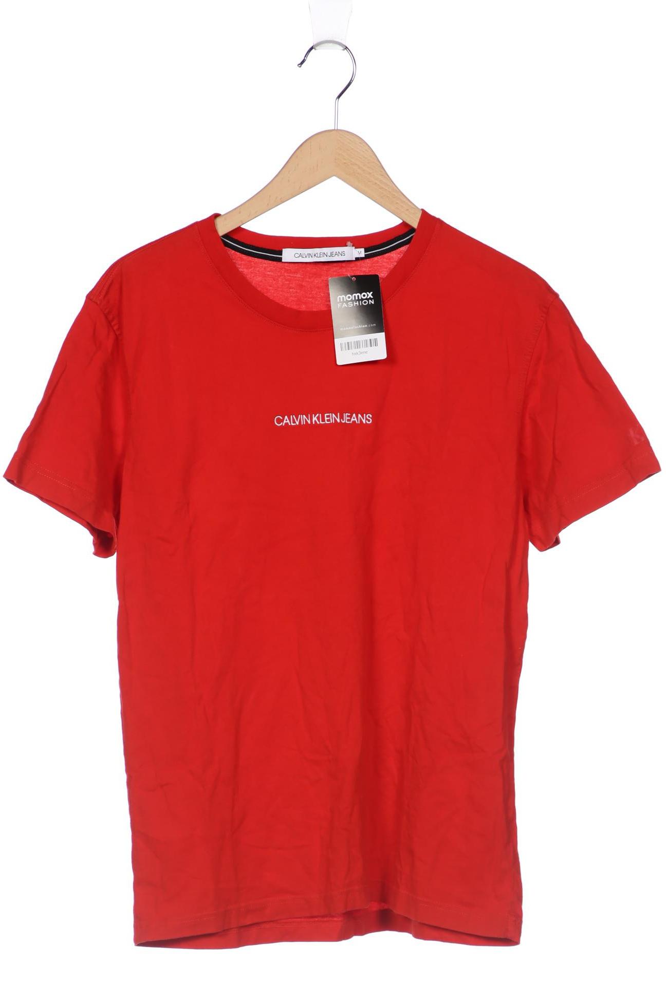 

Calvin Klein Jeans Damen T-Shirt, rot, Gr. 38