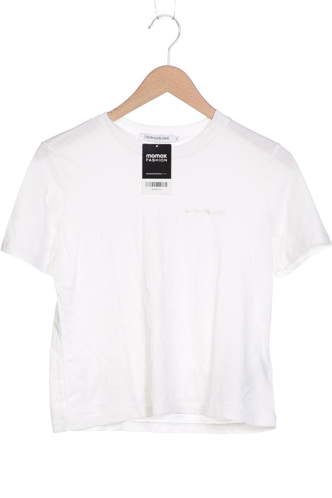 

Calvin Klein Jeans Damen T-Shirt, weiß