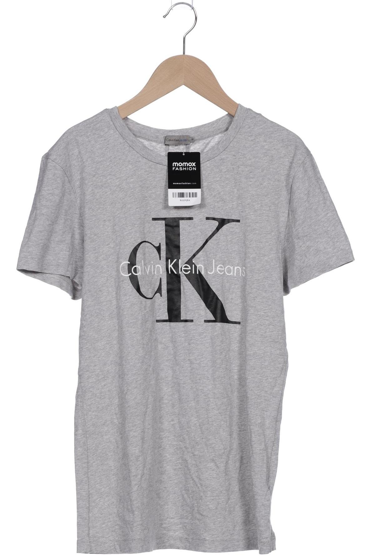 

Calvin Klein Jeans Damen T-Shirt, grau, Gr. 38