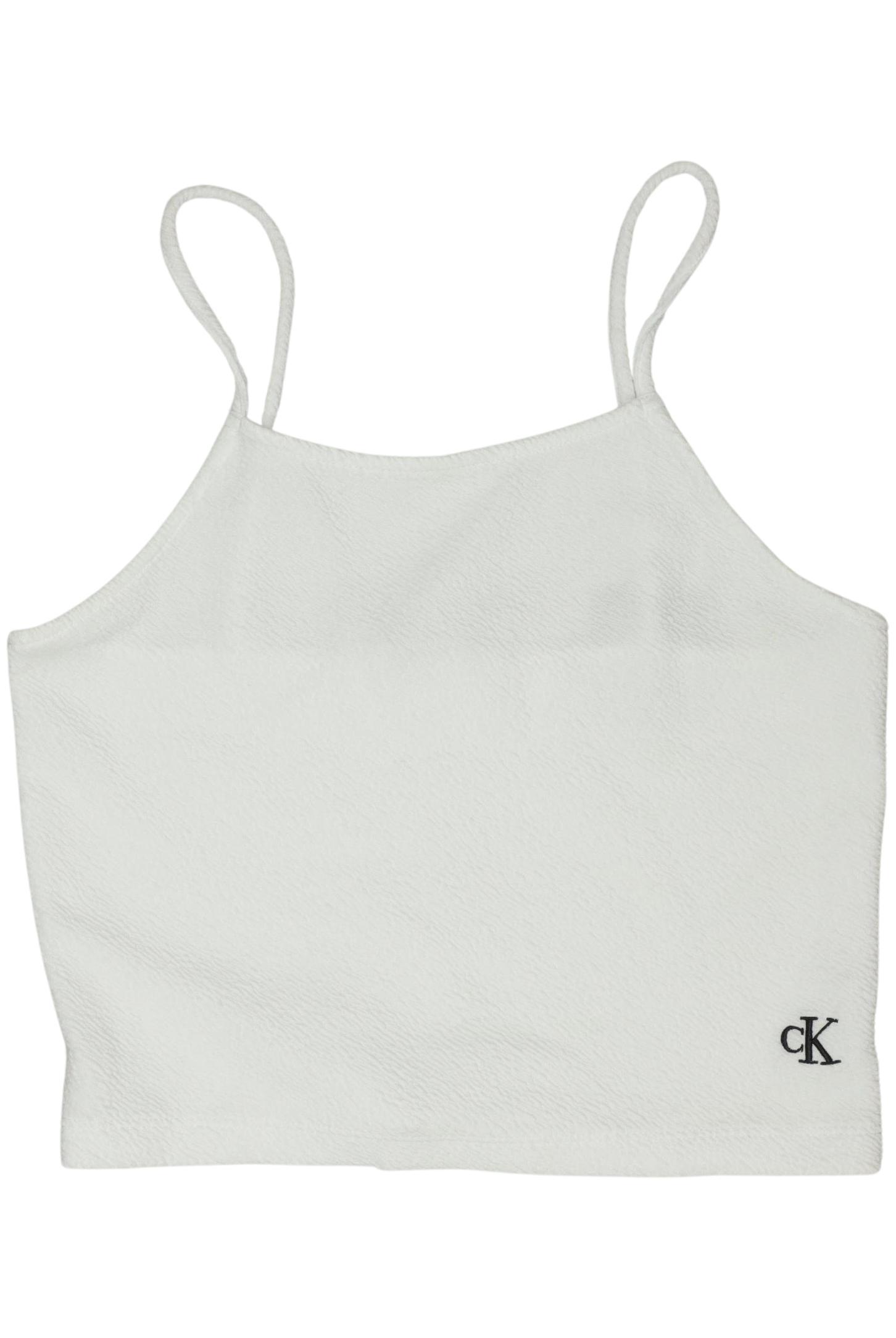 

Calvin Klein Jeans Damen Top, weiß, Gr. 36