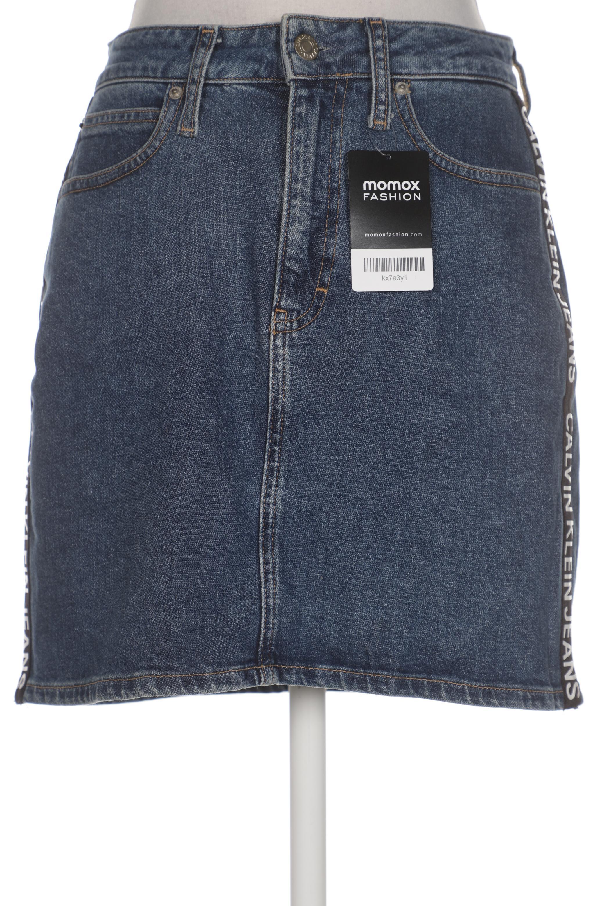 

Calvin Klein Jeans Damen Rock, blau, Gr. 25