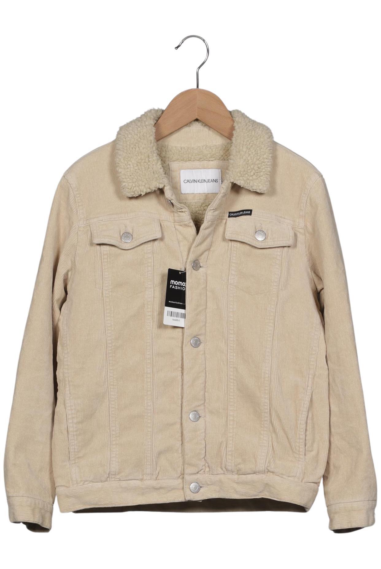 

Calvin Klein Jeans Damen Jacke, beige, Gr. 36