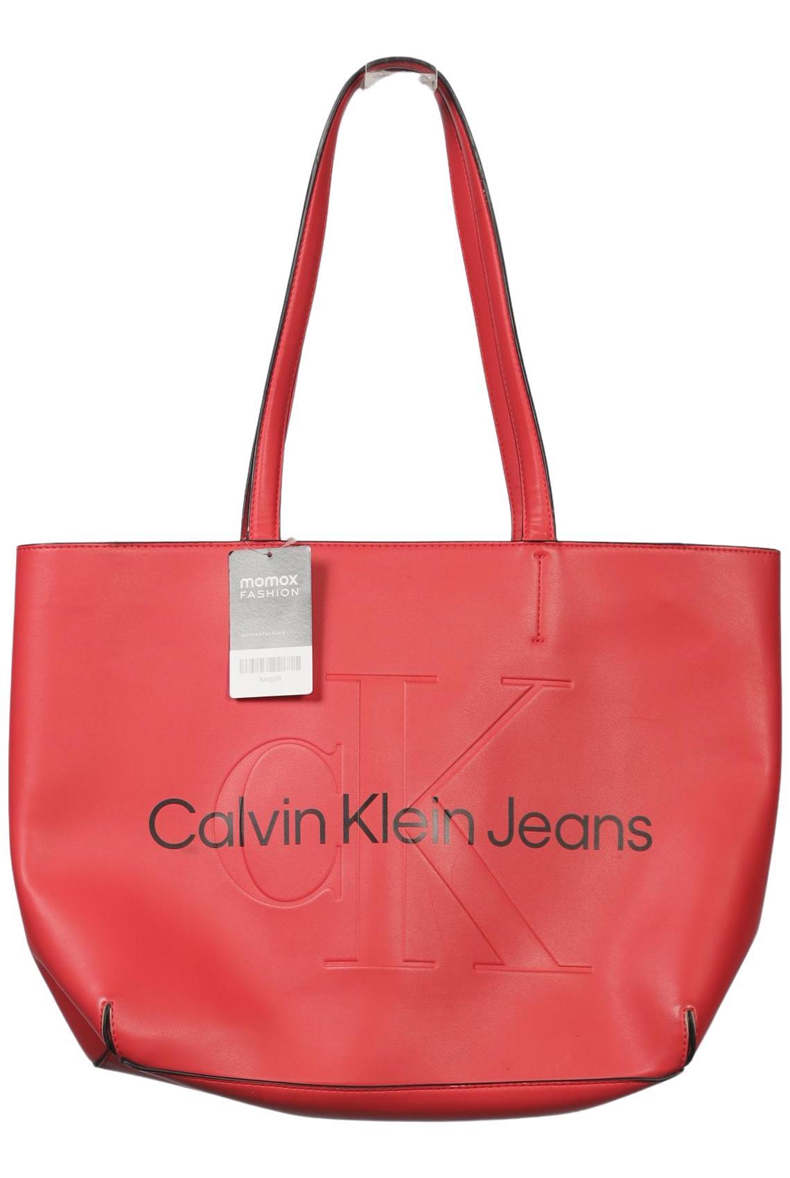 

Calvin Klein Jeans Damen Handtasche, rot, Gr.