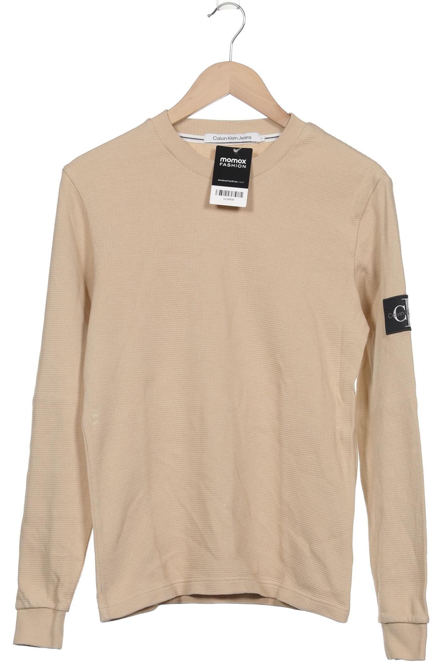

Calvin Klein Jeans Herren Sweatshirt, beige, Gr. 46