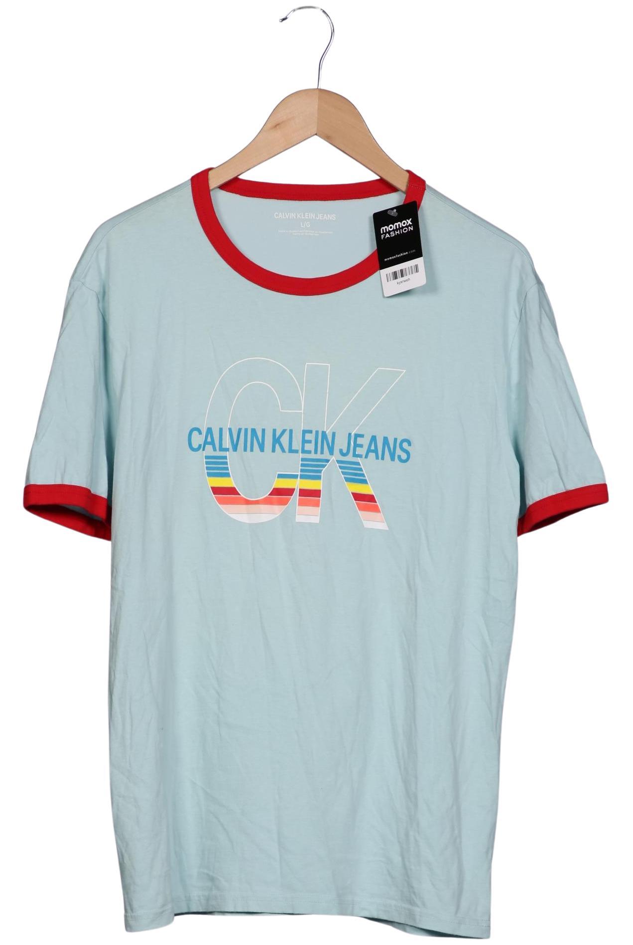 

Calvin Klein Jeans Herren T-Shirt, türkis, Gr. 52