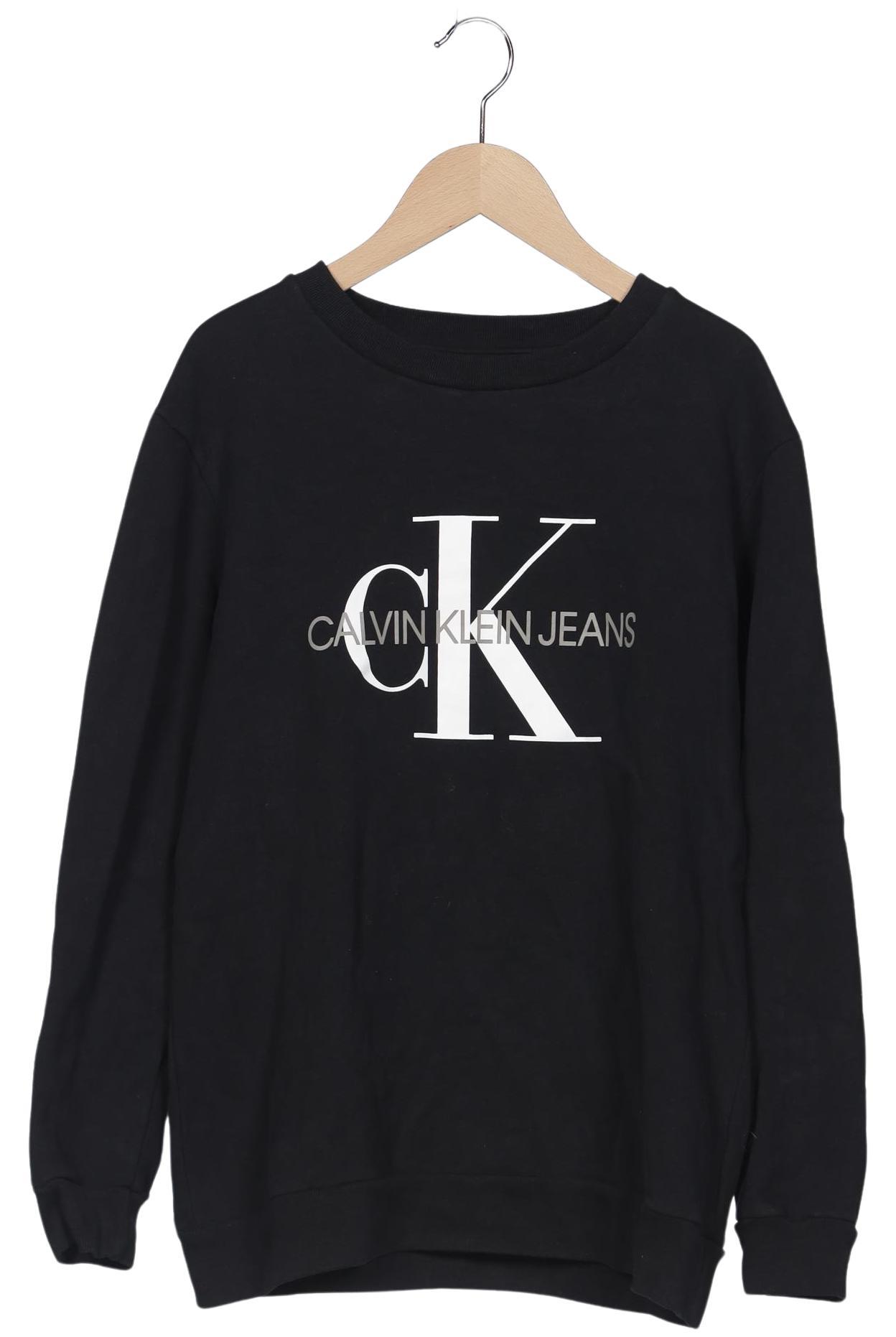 

Calvin Klein Jeans Damen Sweatshirt, schwarz, Gr. 36