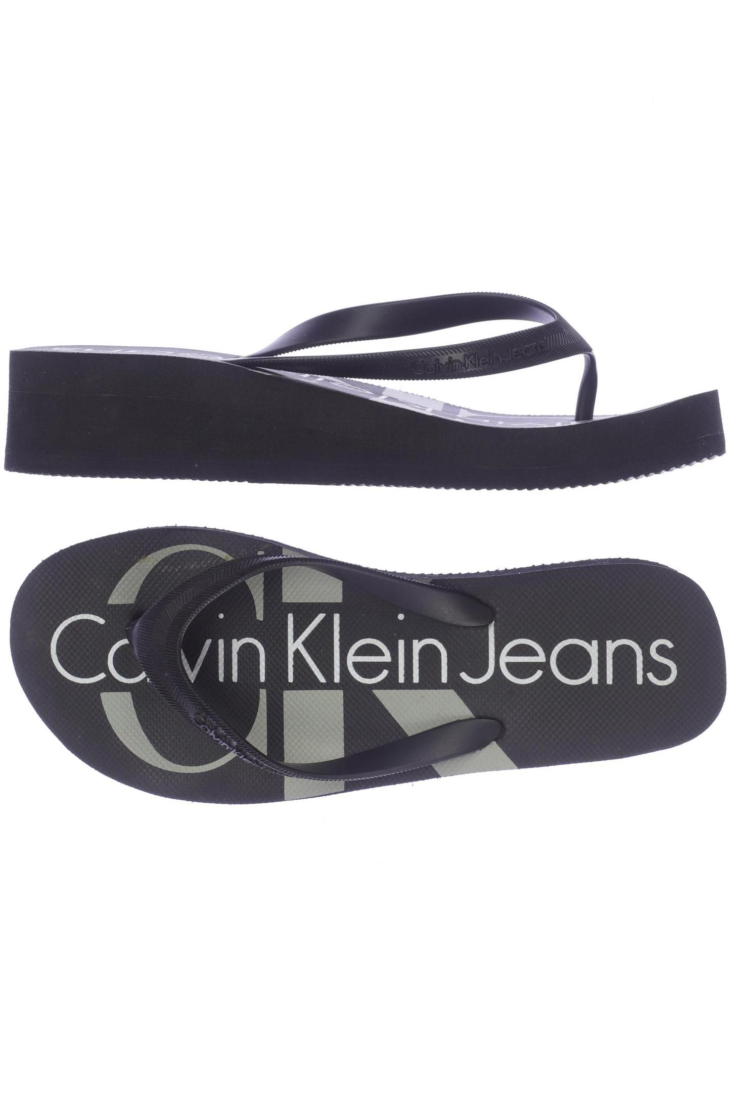 

Calvin Klein Jeans Damen Sandale, schwarz, Gr. 36