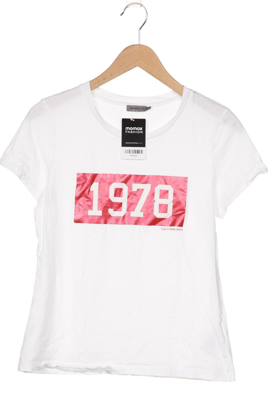 

Calvin Klein Jeans Damen T-Shirt, weiß