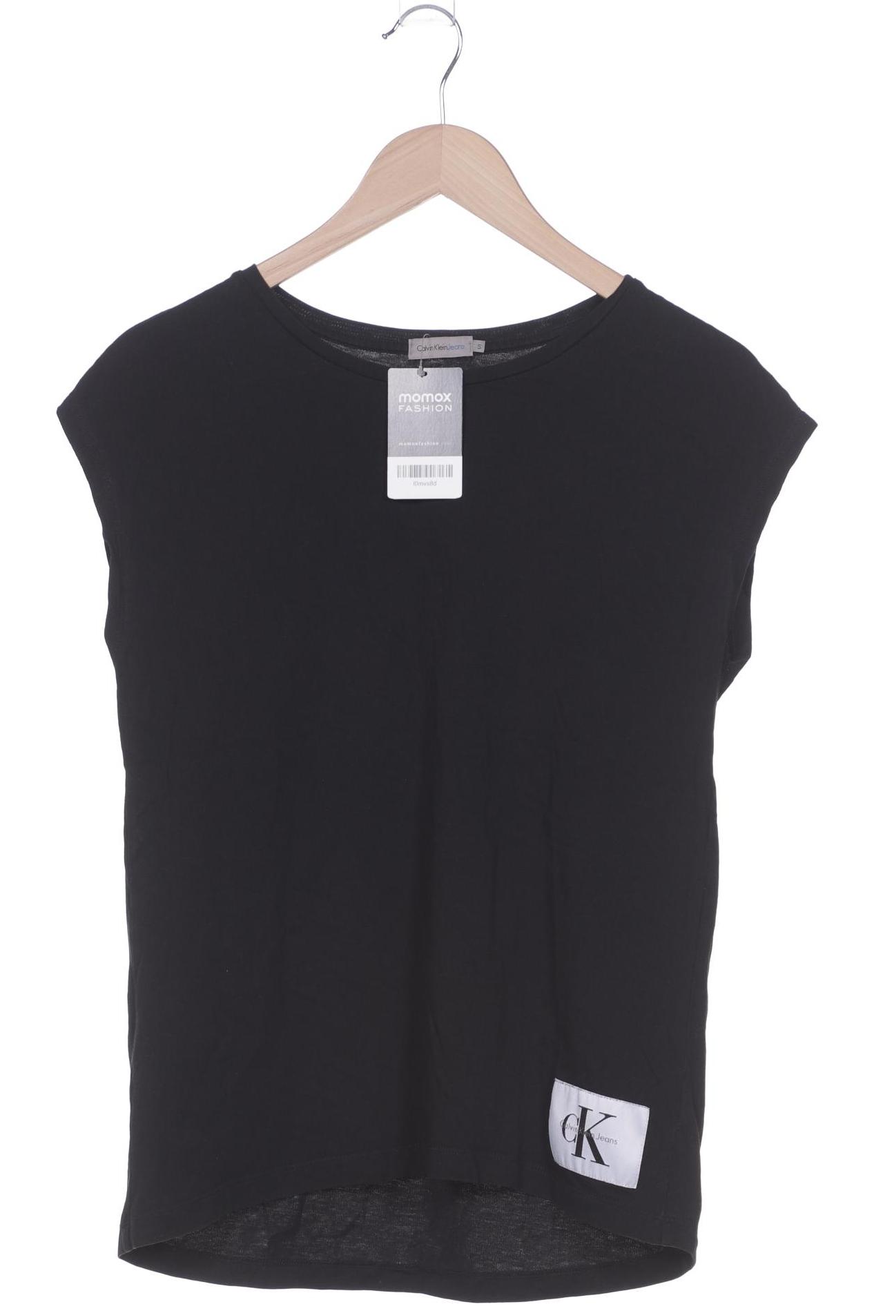 

Calvin Klein Jeans Damen T-Shirt, schwarz, Gr. 36