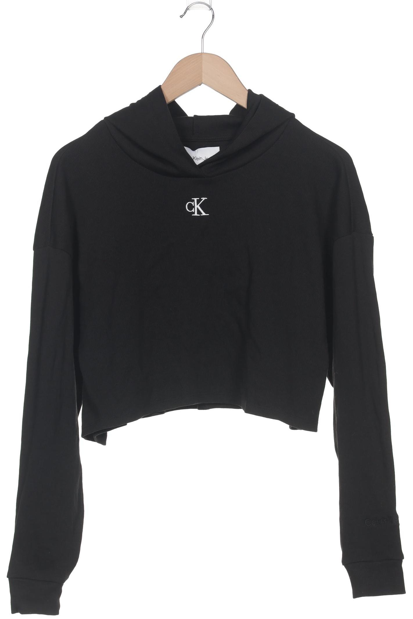 

Calvin Klein Jeans Damen Kapuzenpullover, schwarz, Gr. 36