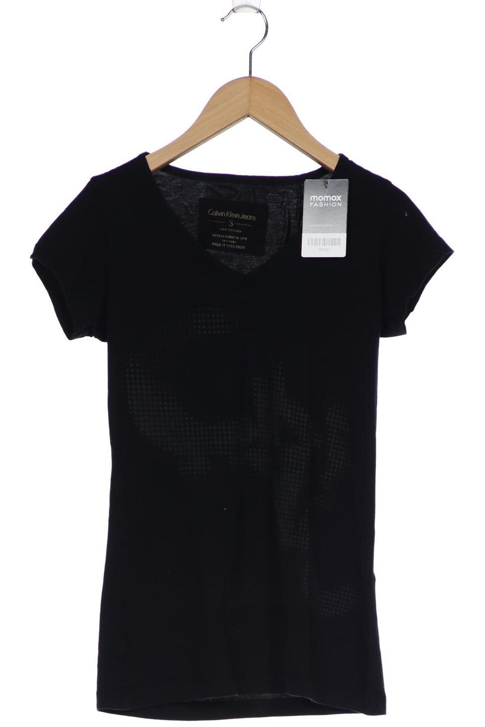 

Calvin Klein Jeans Damen T-Shirt, schwarz