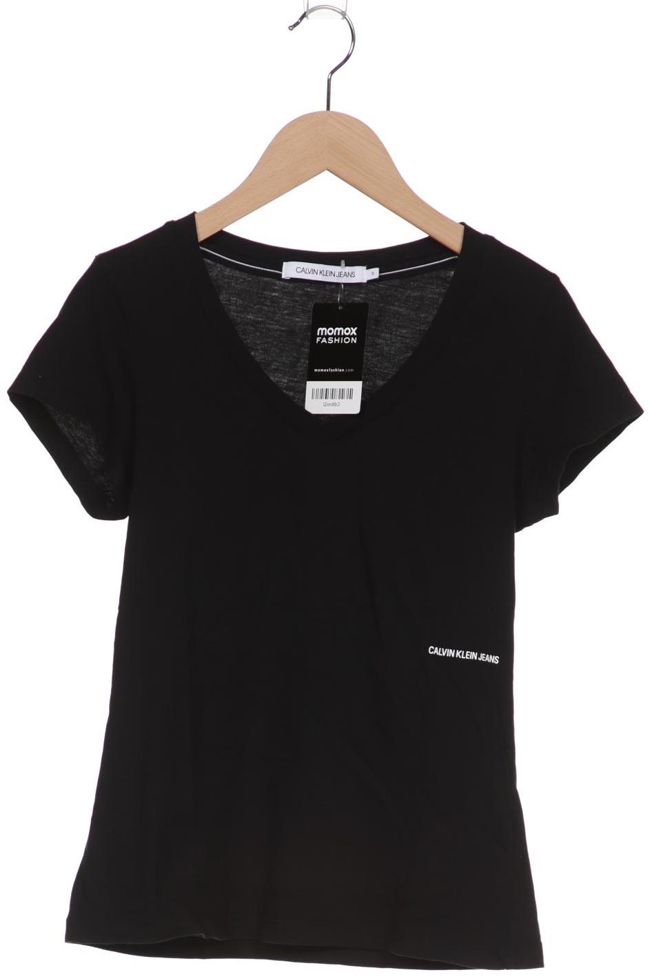 

Calvin Klein Jeans Damen T-Shirt, schwarz