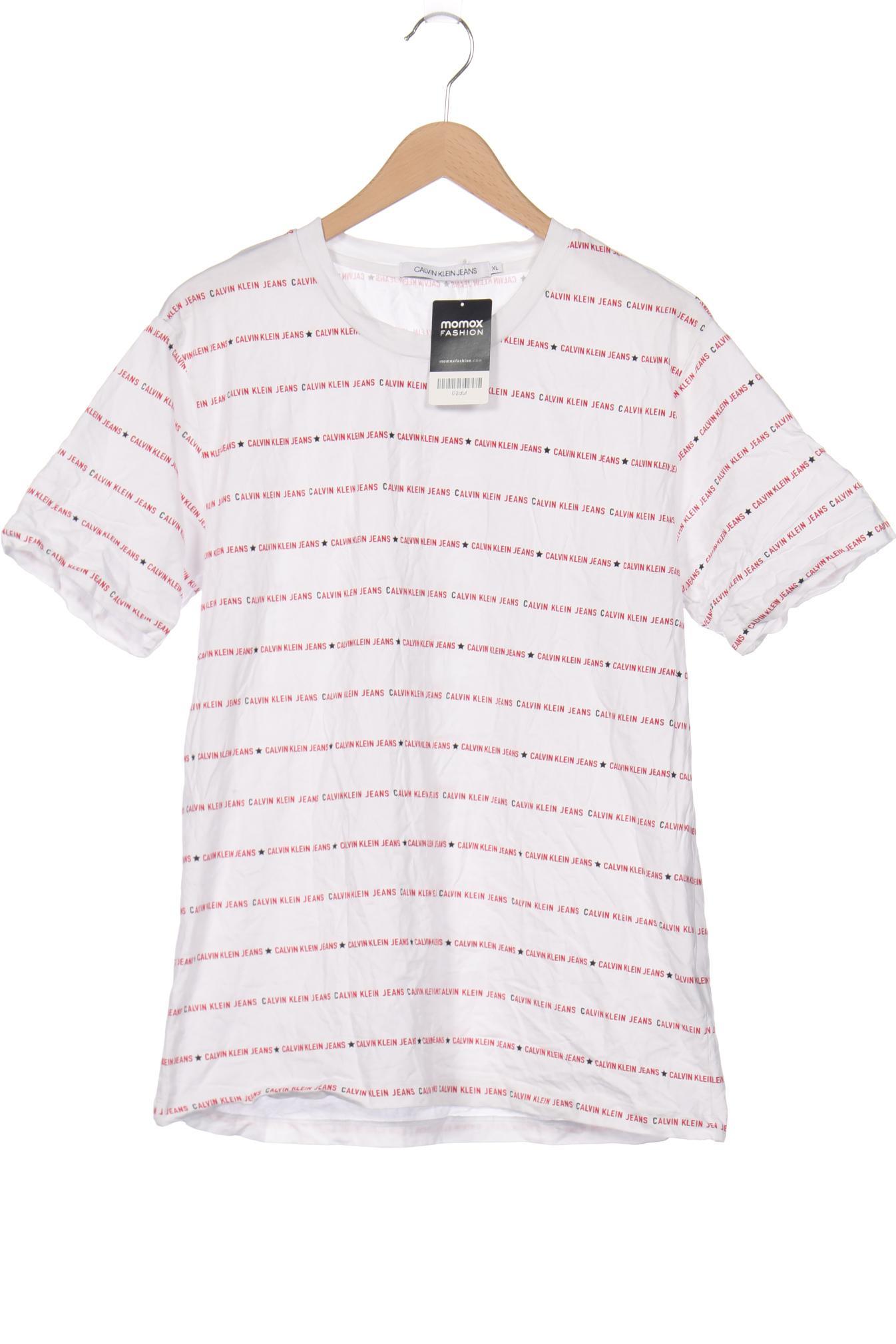 

Calvin Klein Jeans Herren T-Shirt, weiß