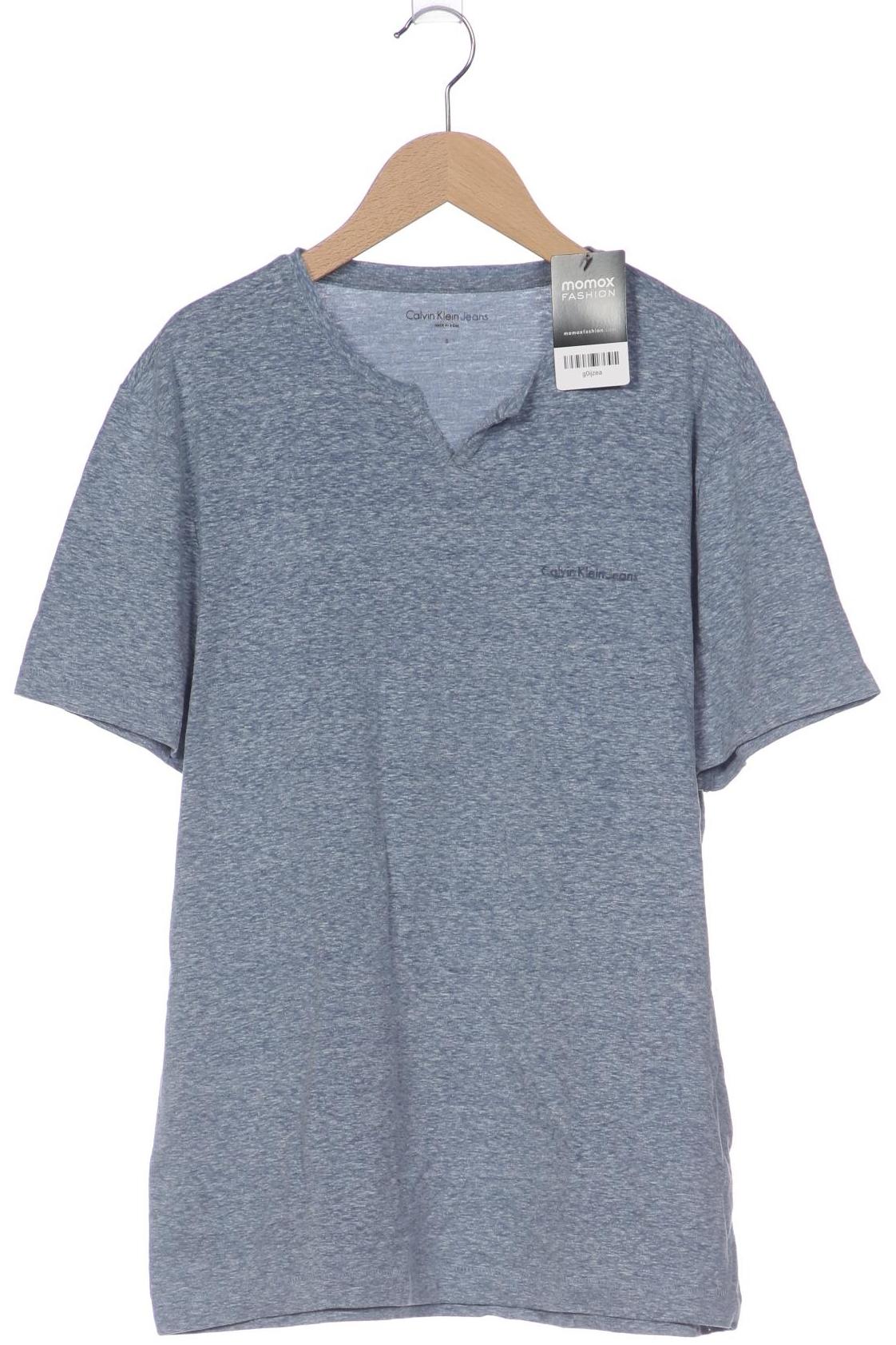 

Calvin Klein Jeans Herren T-Shirt, blau, Gr. 46