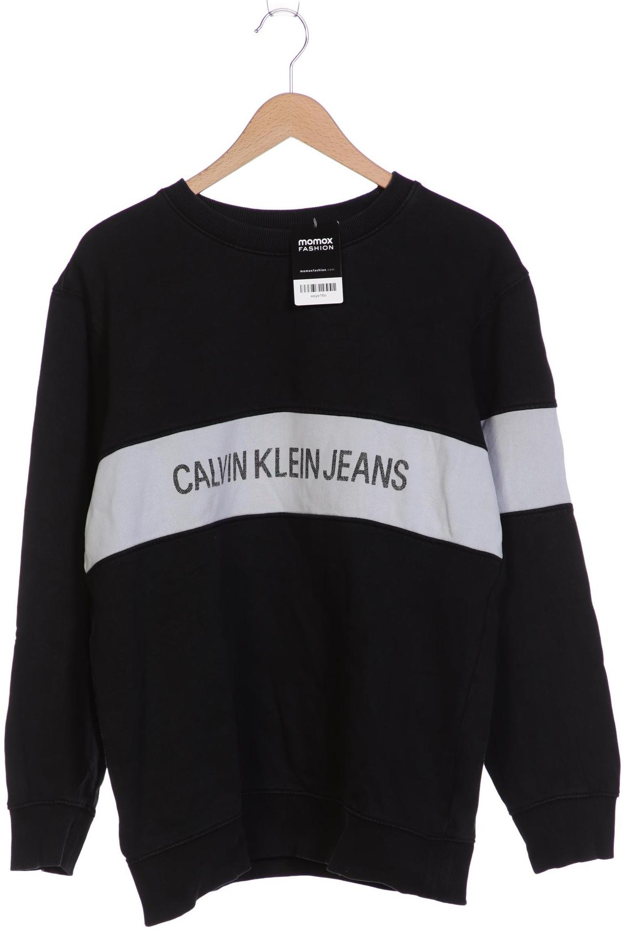 

Calvin Klein Jeans Herren Sweatshirt, schwarz, Gr. 54