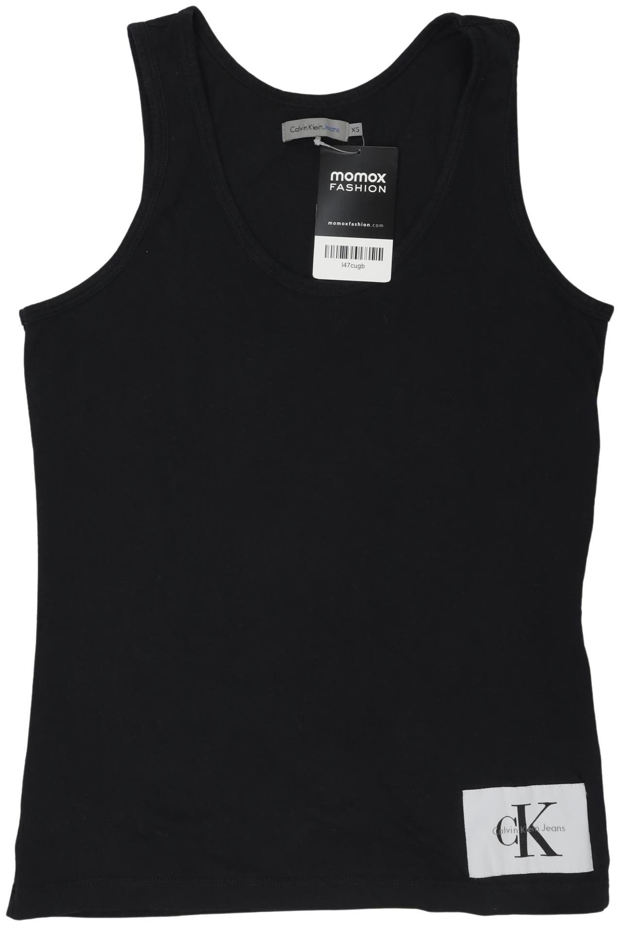 

Calvin Klein Jeans Damen Top, schwarz, Gr. 34