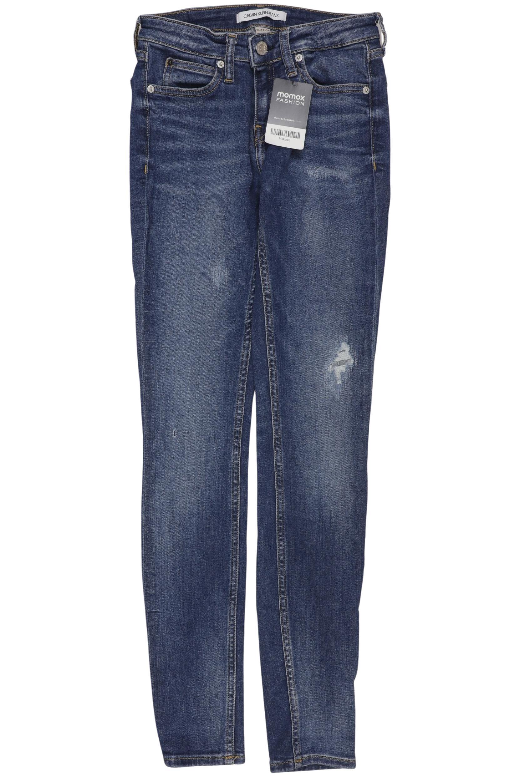 

Calvin Klein Jeans Damen Jeans, blau, Gr. 24
