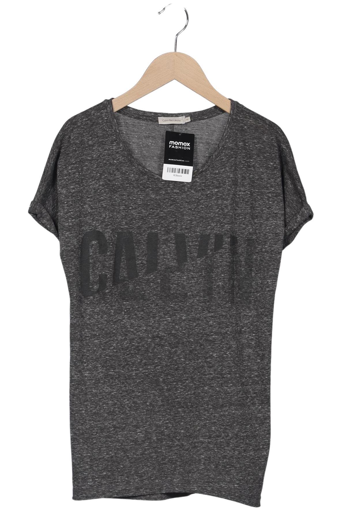 

Calvin Klein Jeans Damen T-Shirt, grau, Gr. 38