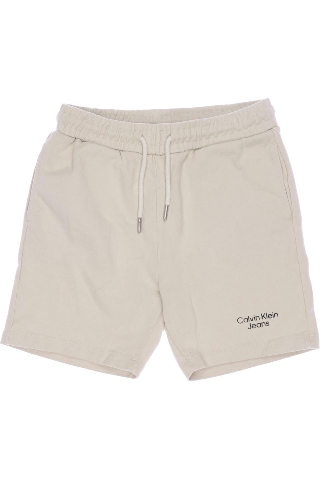 

Calvin Klein Jeans Herren Shorts, cremeweiß, Gr. 140