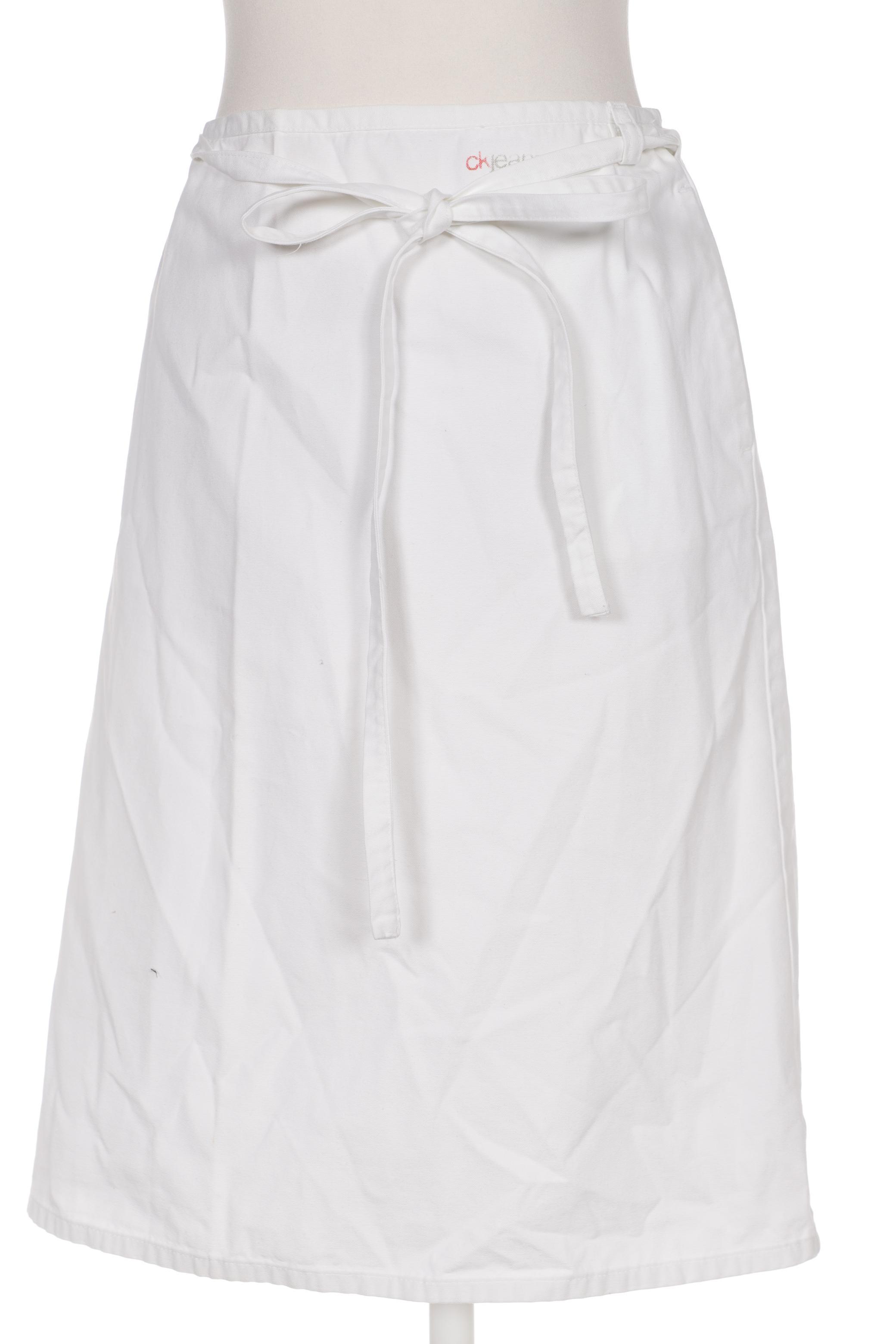 

Calvin Klein Jeans Damen Rock, weiß