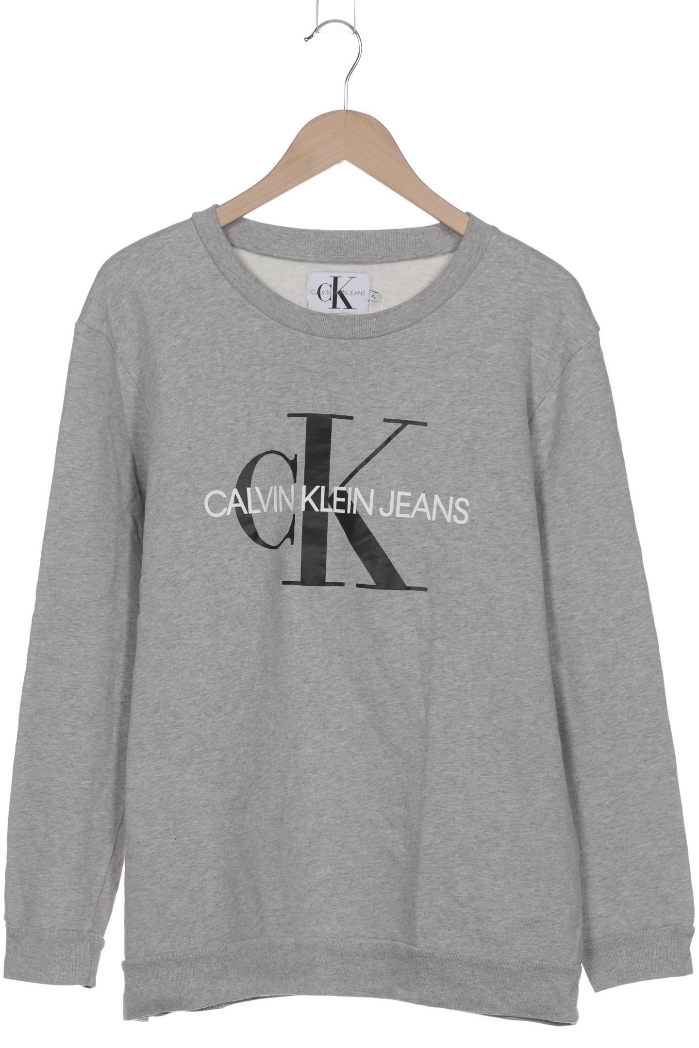 

Calvin Klein Jeans Damen Sweatshirt, grau, Gr. 44