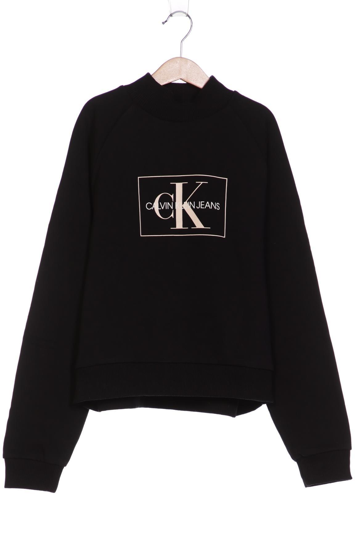 

Calvin Klein Jeans Damen Sweatshirt, schwarz, Gr. 34
