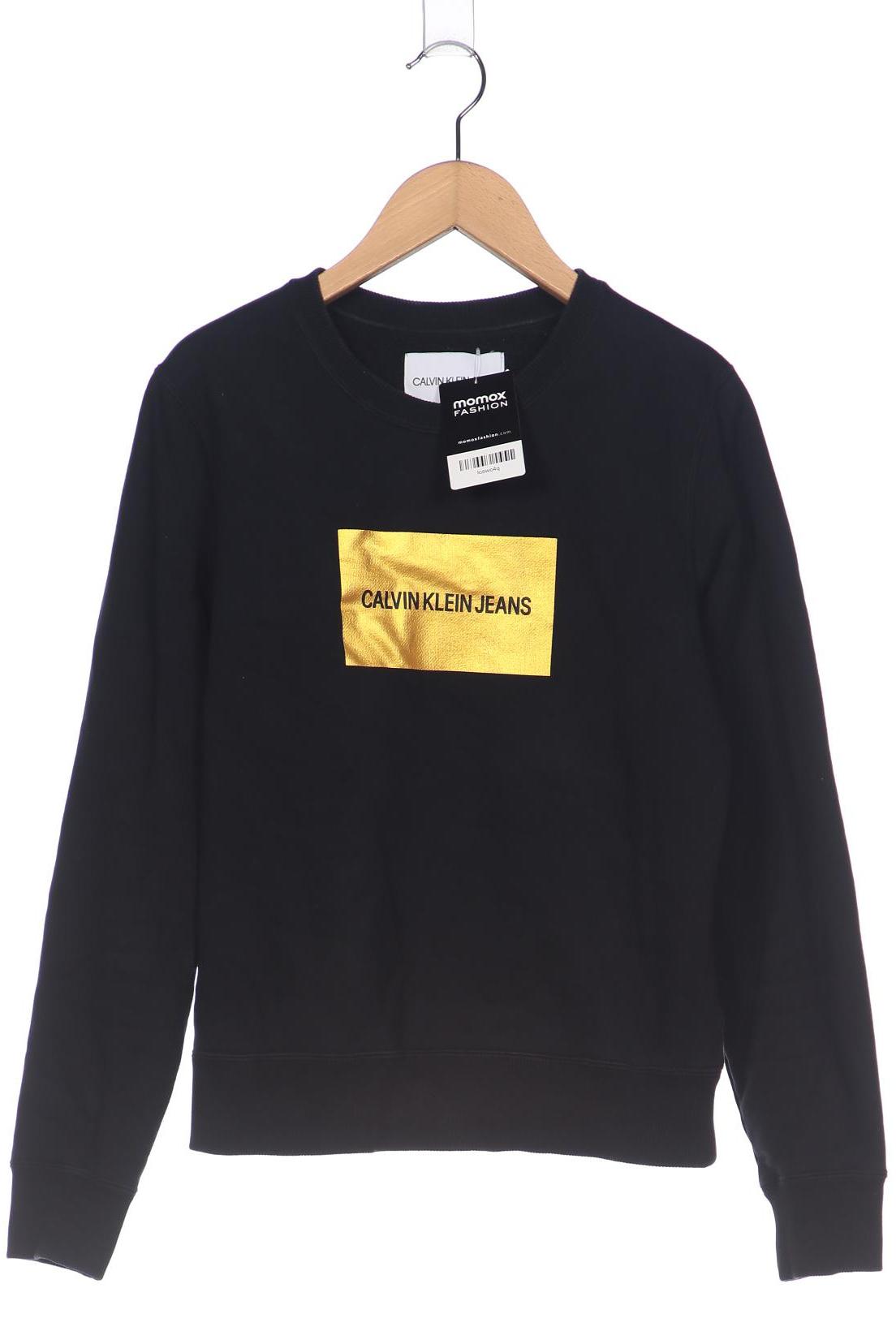 

Calvin Klein Jeans Damen Sweatshirt, schwarz, Gr. 34