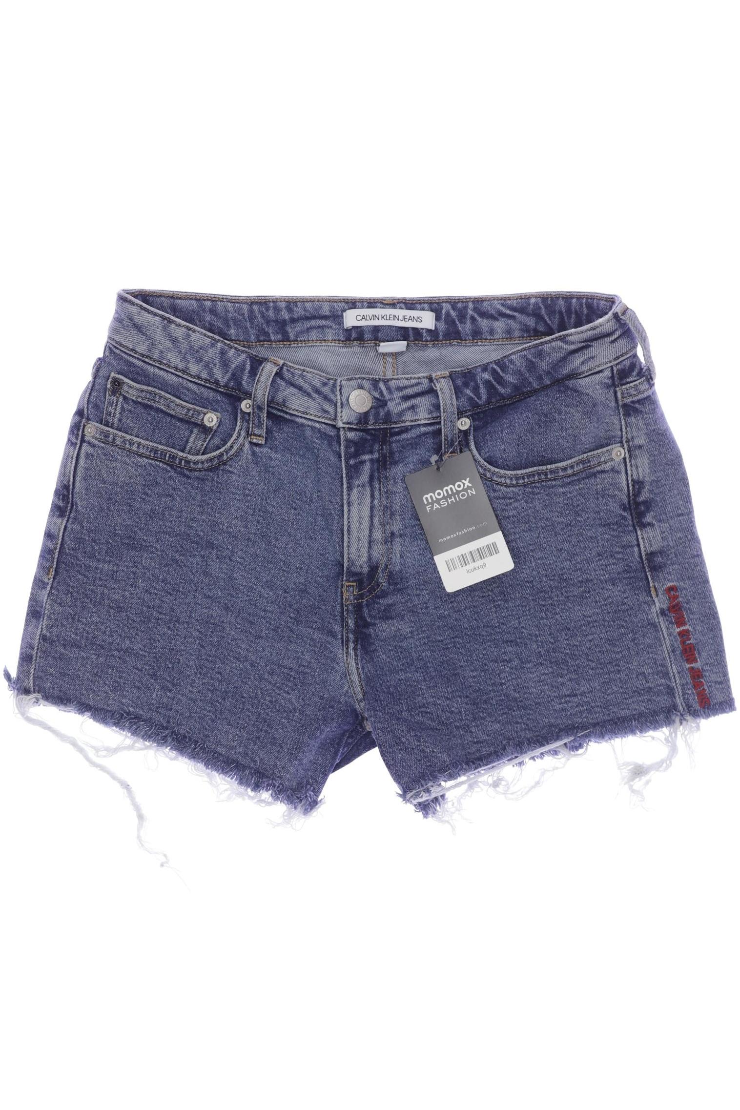 

Calvin Klein Jeans Damen Shorts, blau, Gr. 28