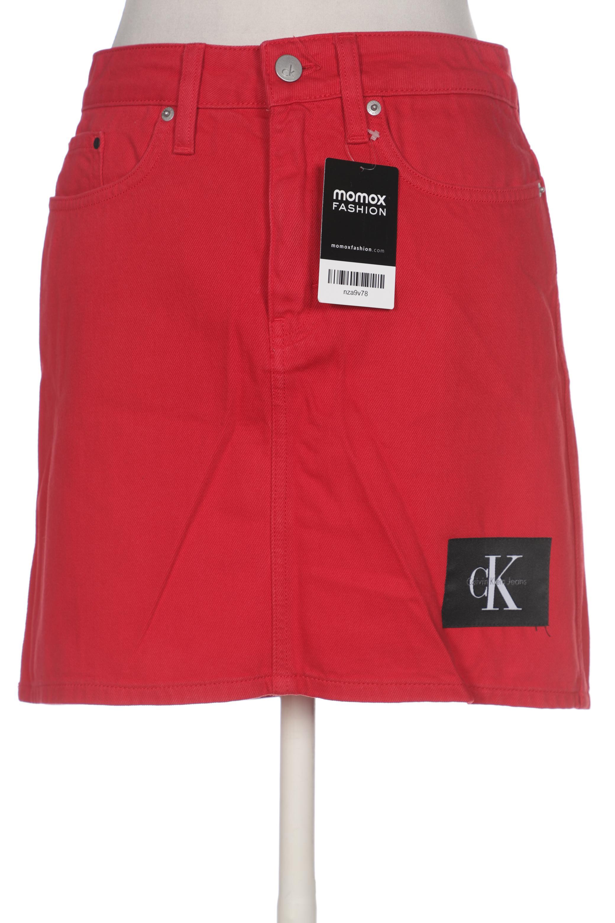 

Calvin Klein Jeans Damen Rock, rot, Gr. 27