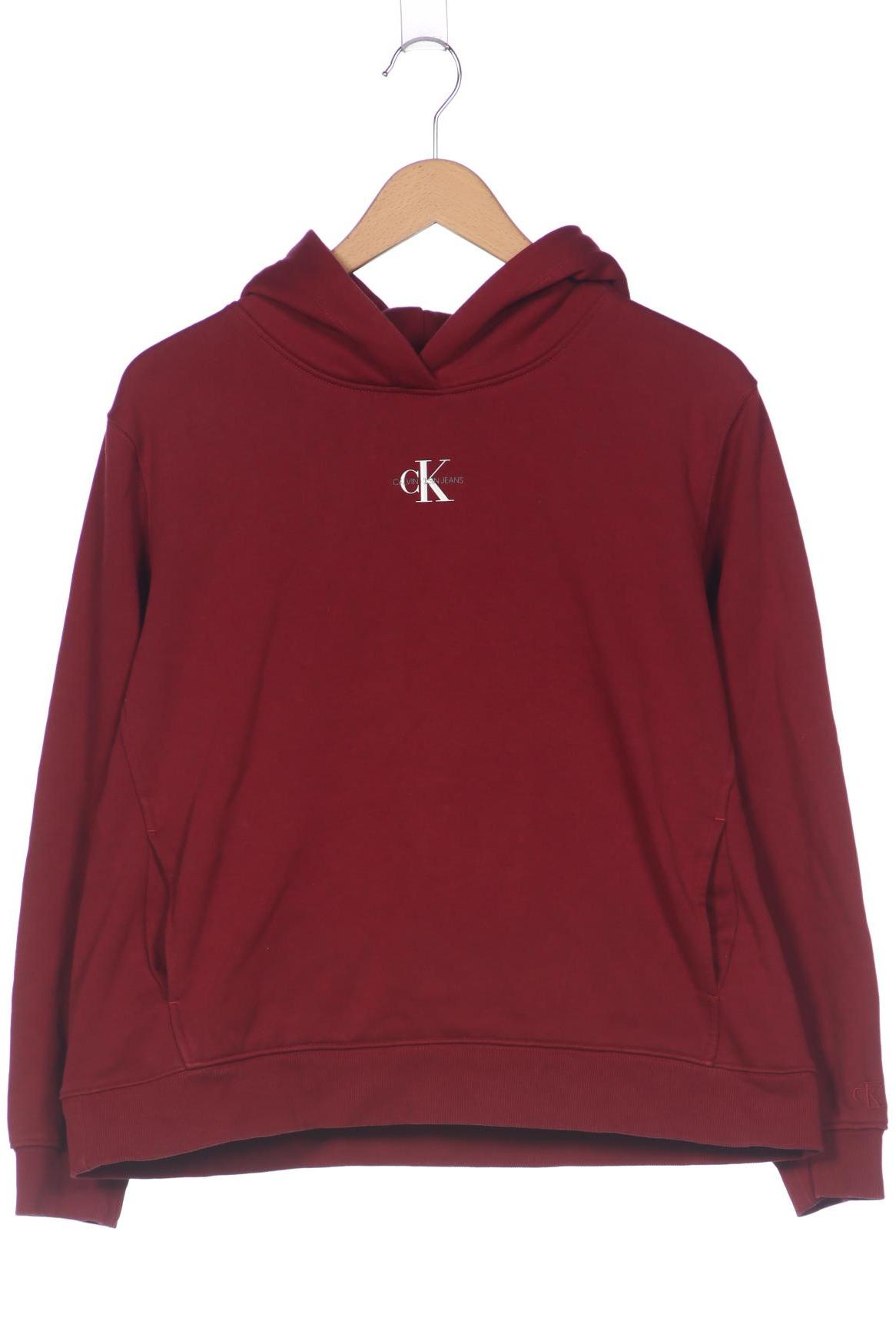 

Calvin Klein Jeans Damen Kapuzenpullover, bordeaux, Gr. 38