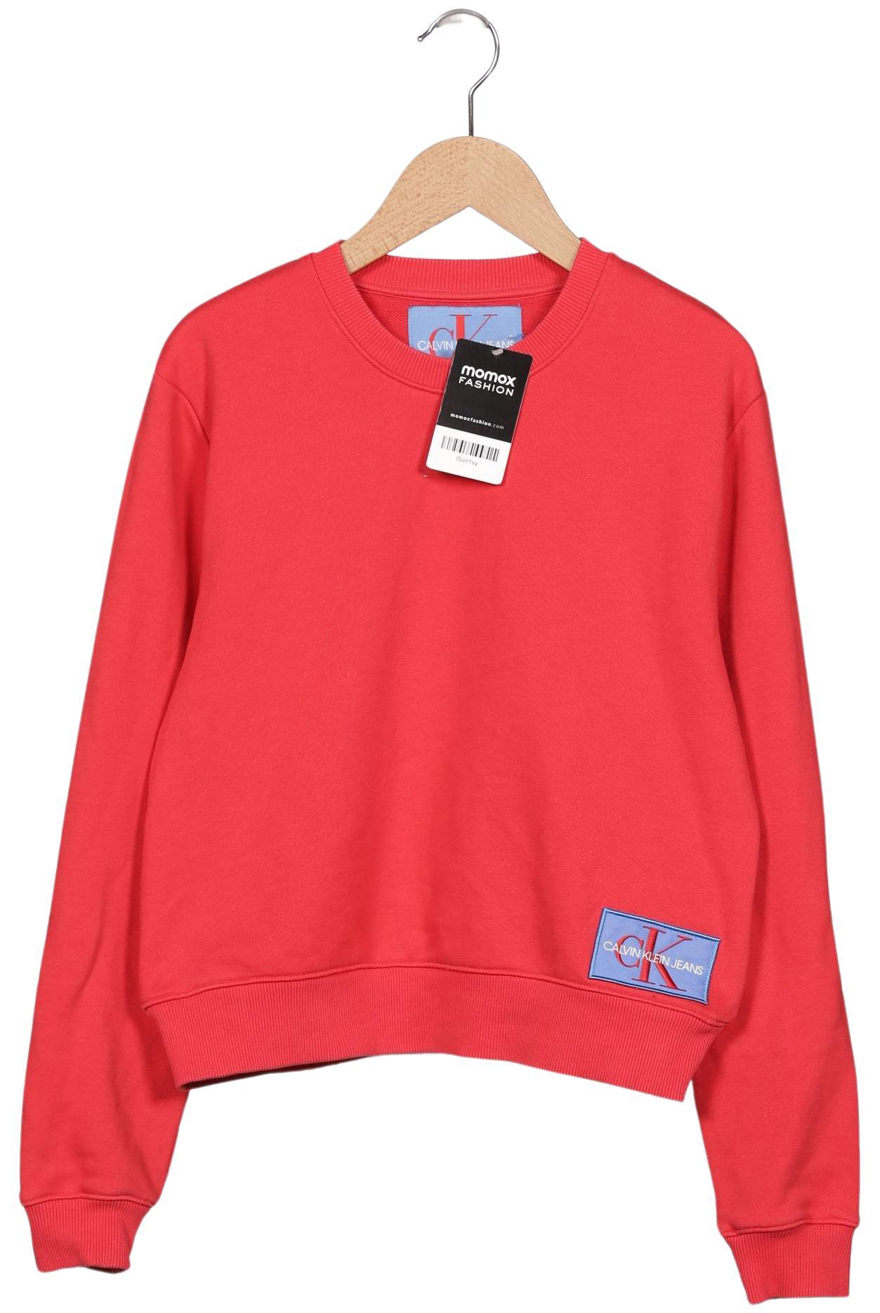 

Calvin Klein Jeans Damen Sweatshirt, rot, Gr. 34