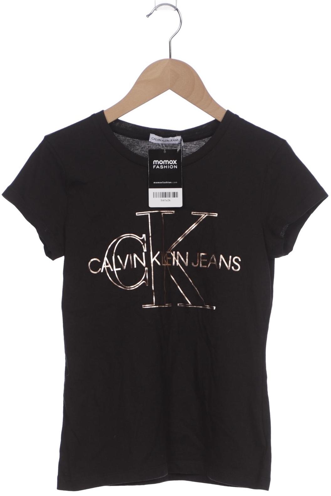 

Calvin Klein Jeans Damen T-Shirt, schwarz, Gr. 164