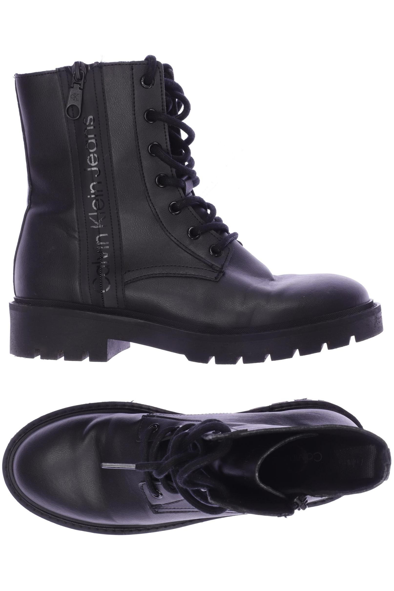 

Calvin Klein Jeans Damen Stiefelette, schwarz, Gr. 39