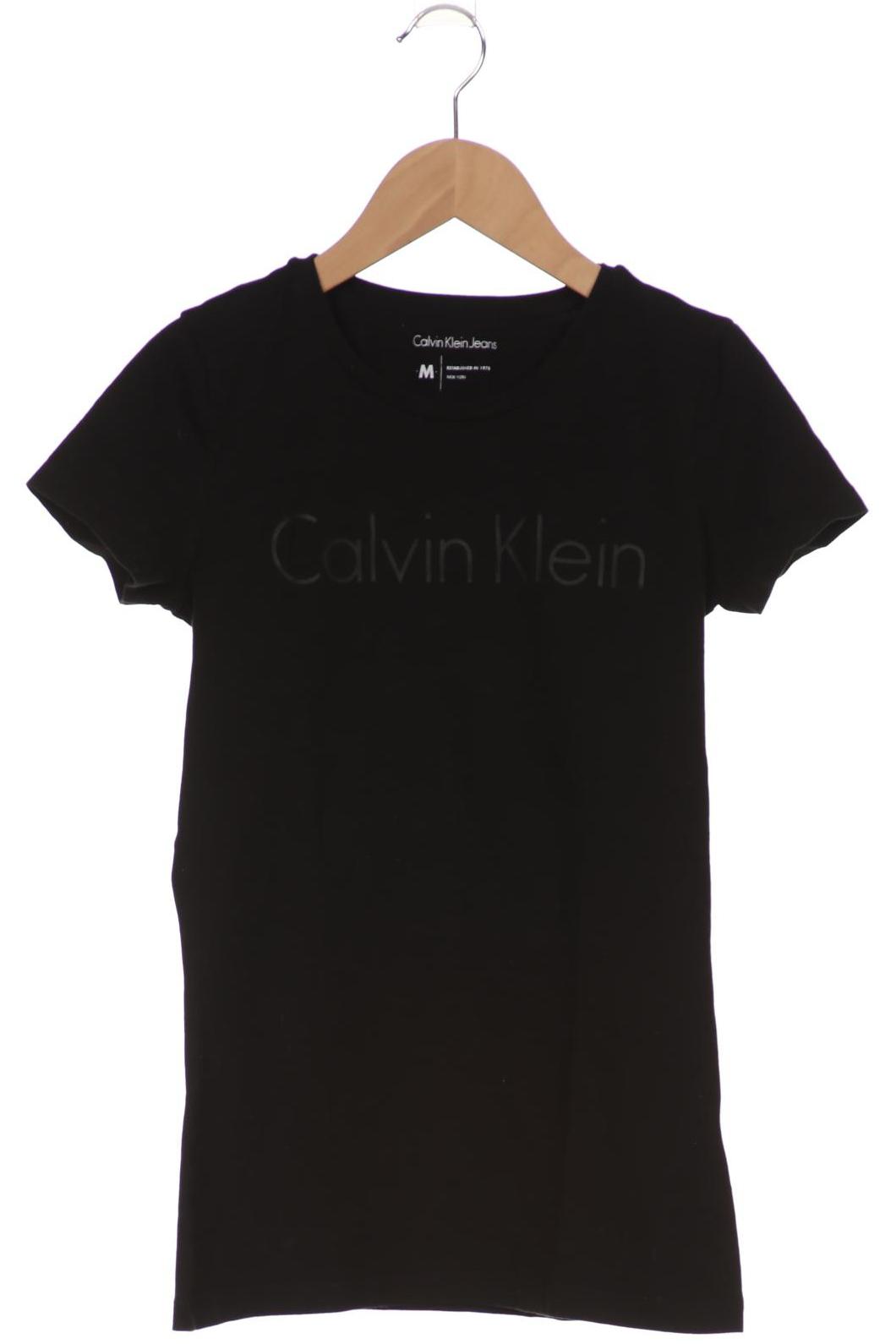 

Calvin Klein Jeans Damen T-Shirt, schwarz, Gr. 38