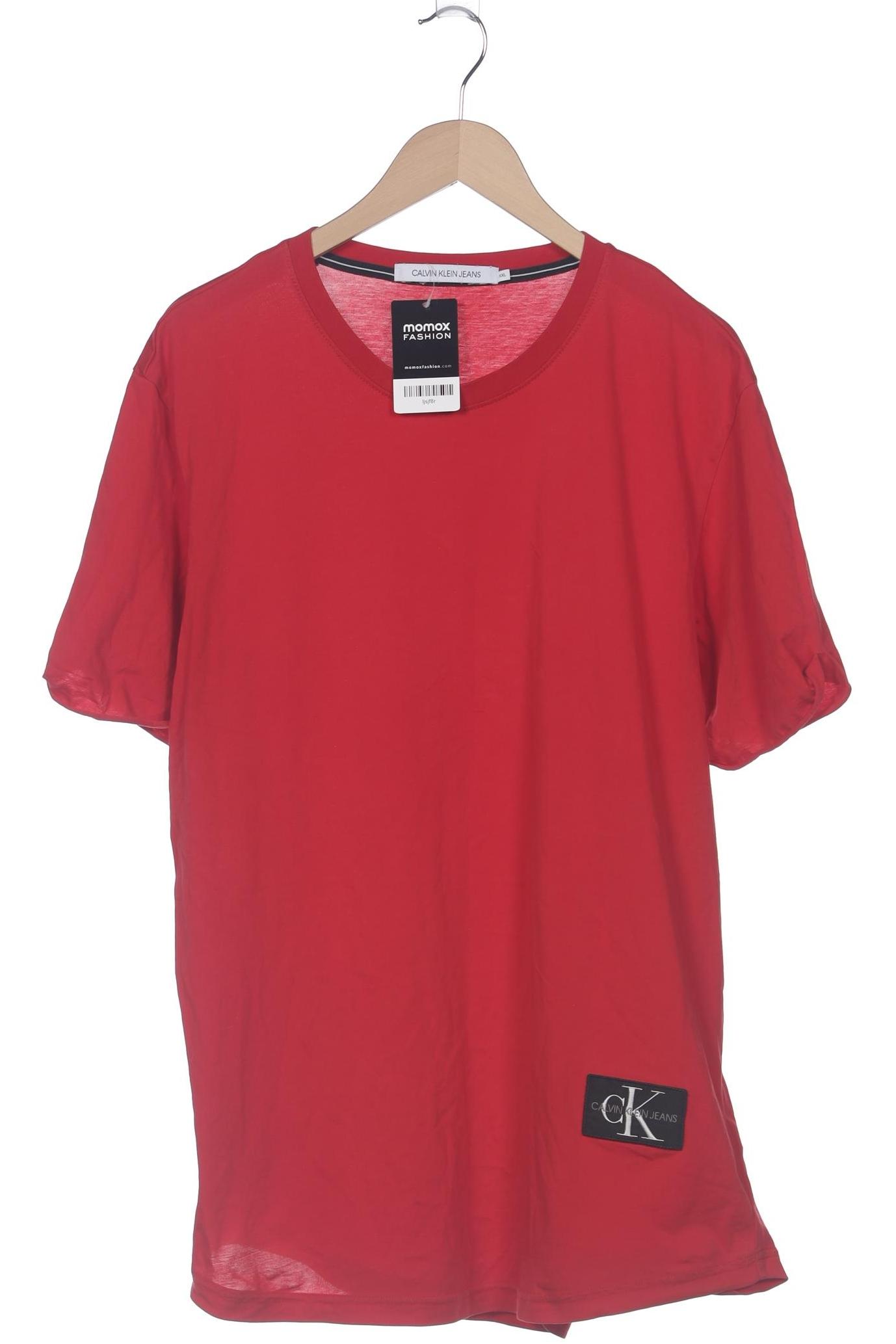 

Calvin Klein Jeans Damen T-Shirt, rot, Gr. 46