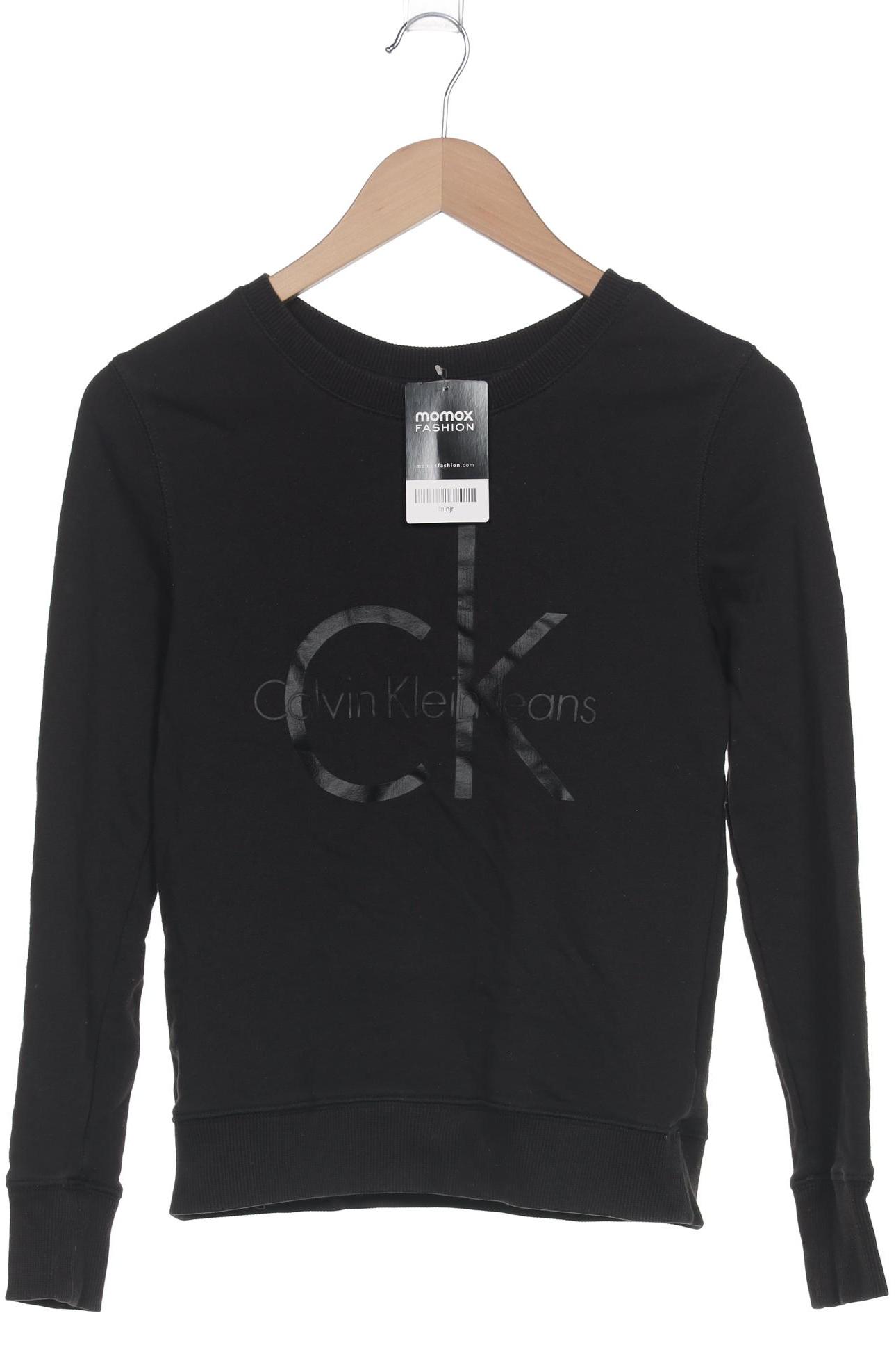 

Calvin Klein Jeans Damen Sweatshirt, schwarz, Gr. 34