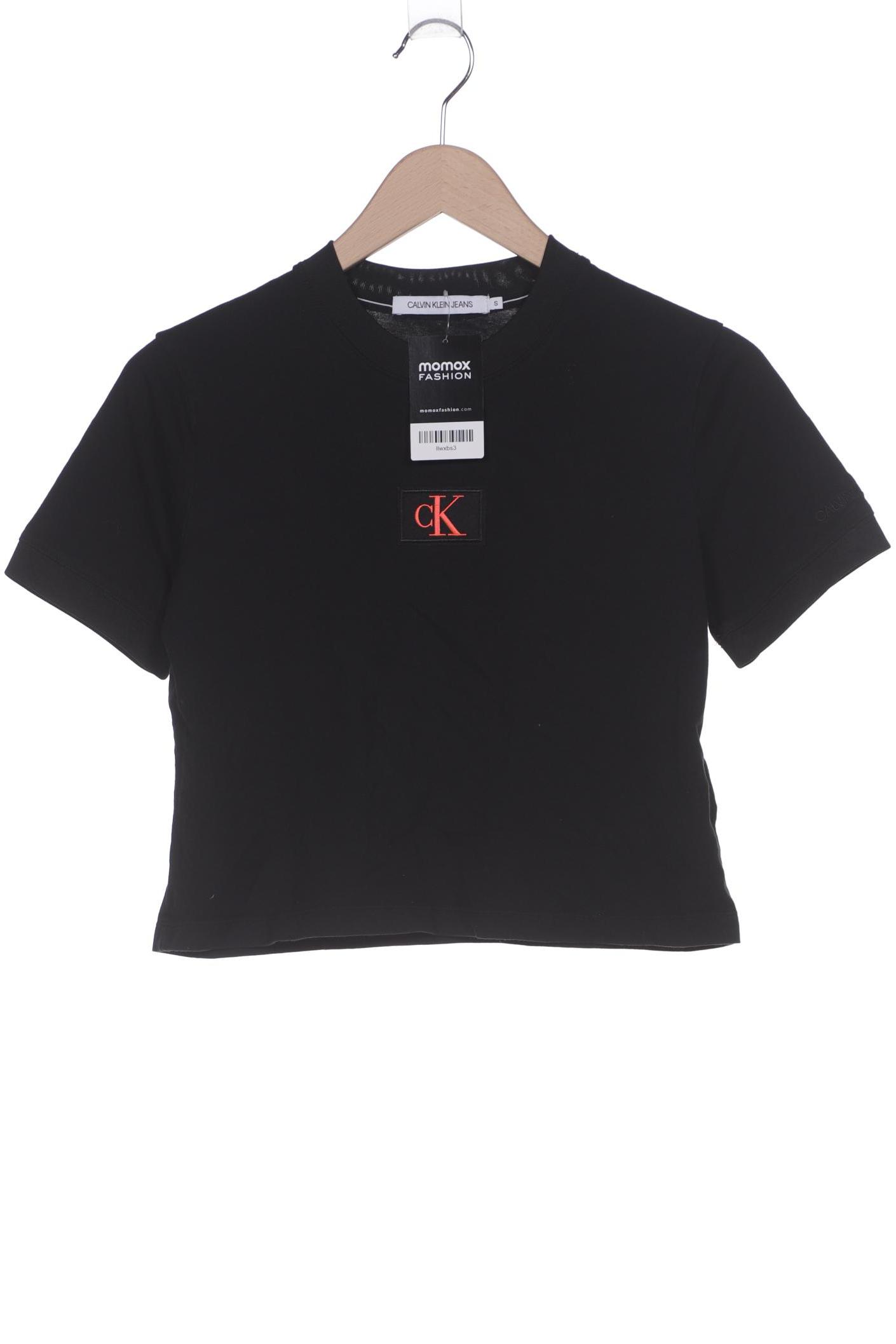 

Calvin Klein Jeans Damen T-Shirt, schwarz, Gr. 36