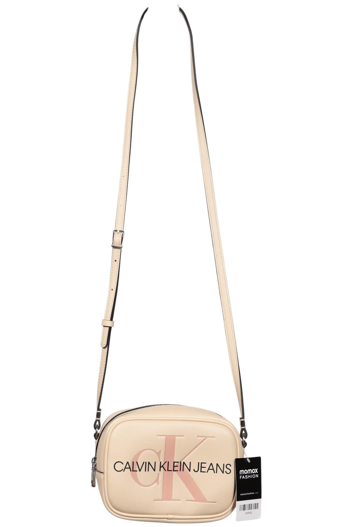 

Calvin Klein Jeans Damen Handtasche, beige, Gr.