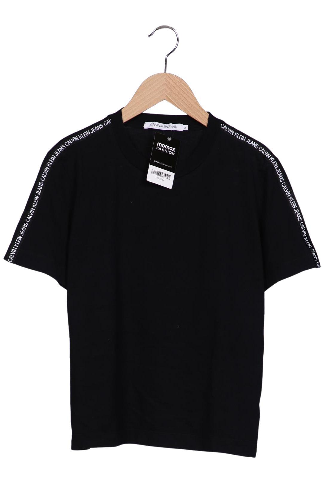 

Calvin Klein Jeans Damen T-Shirt, schwarz, Gr. 38
