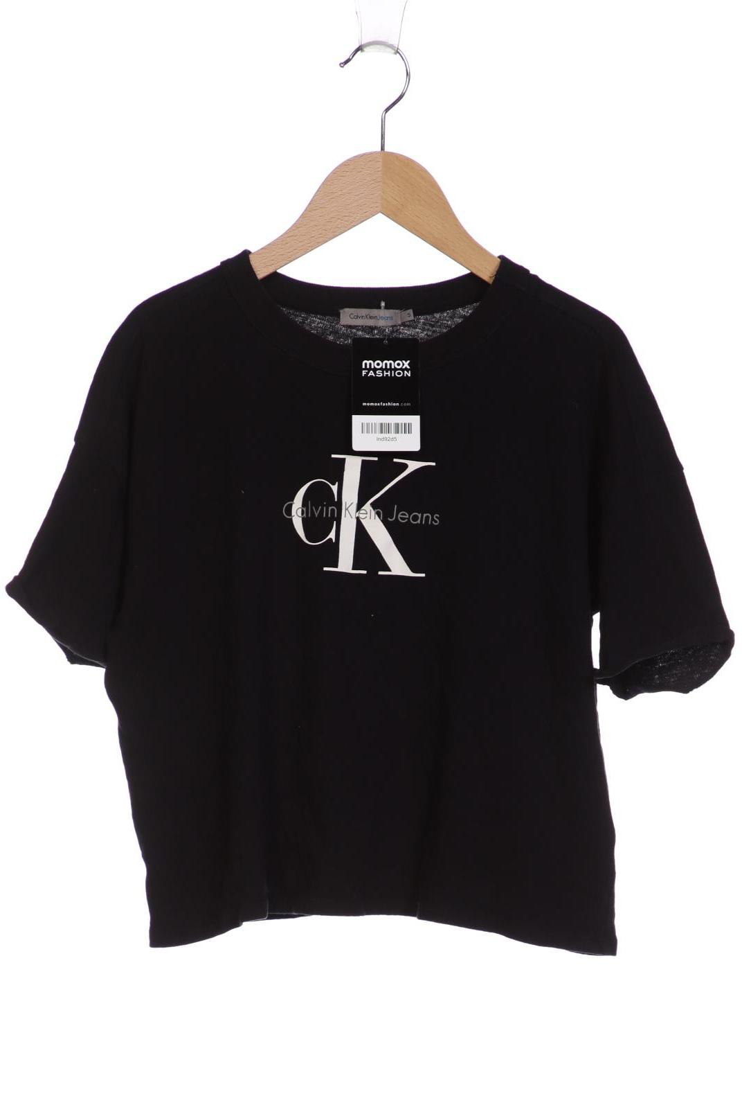 

Calvin Klein Jeans Damen T-Shirt, schwarz, Gr. 36