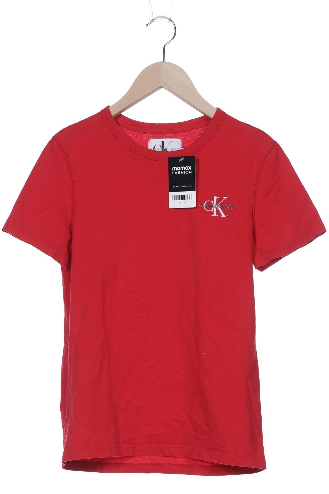 

Calvin Klein Jeans Damen T-Shirt, rot, Gr. 34