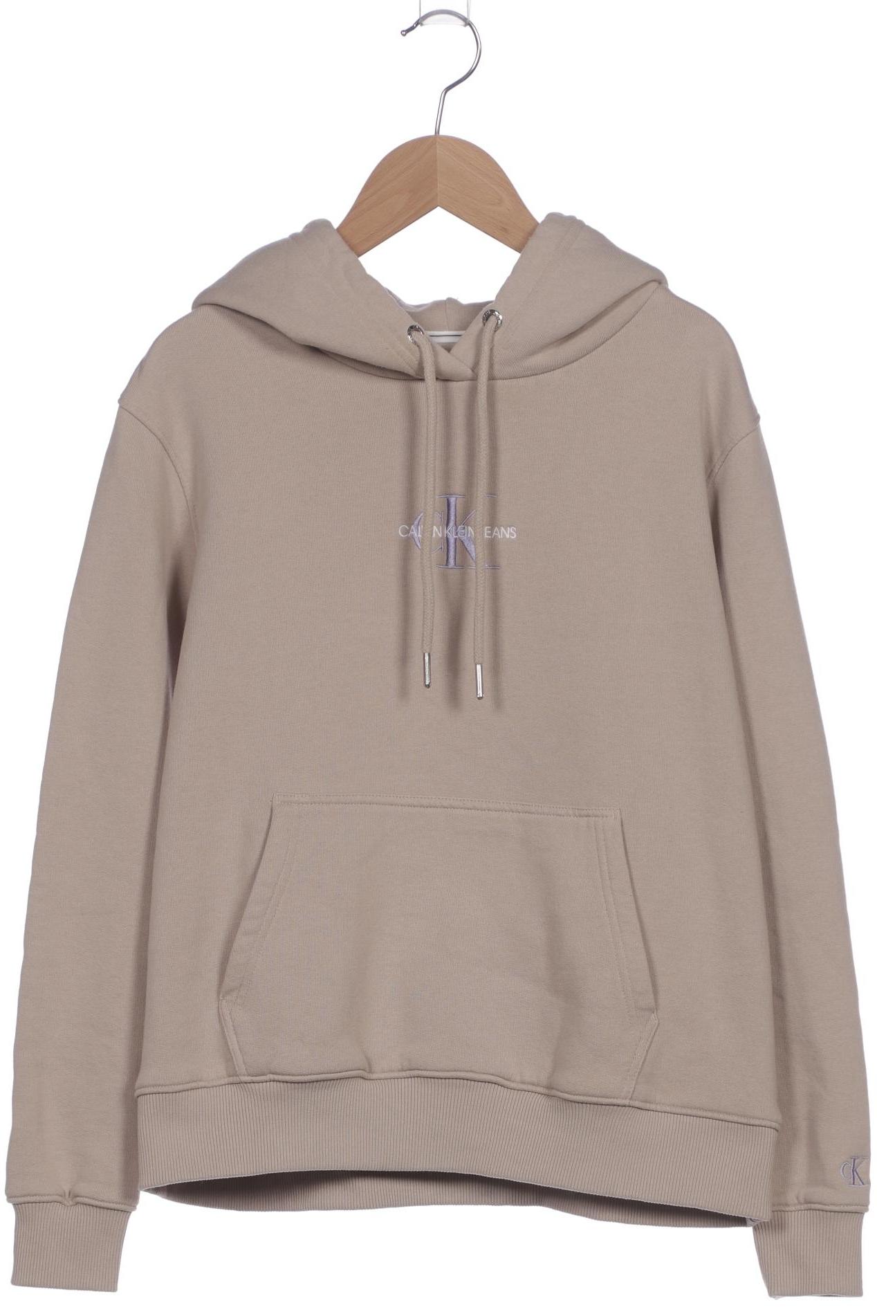 

Calvin Klein Jeans Damen Kapuzenpullover, beige, Gr. 36